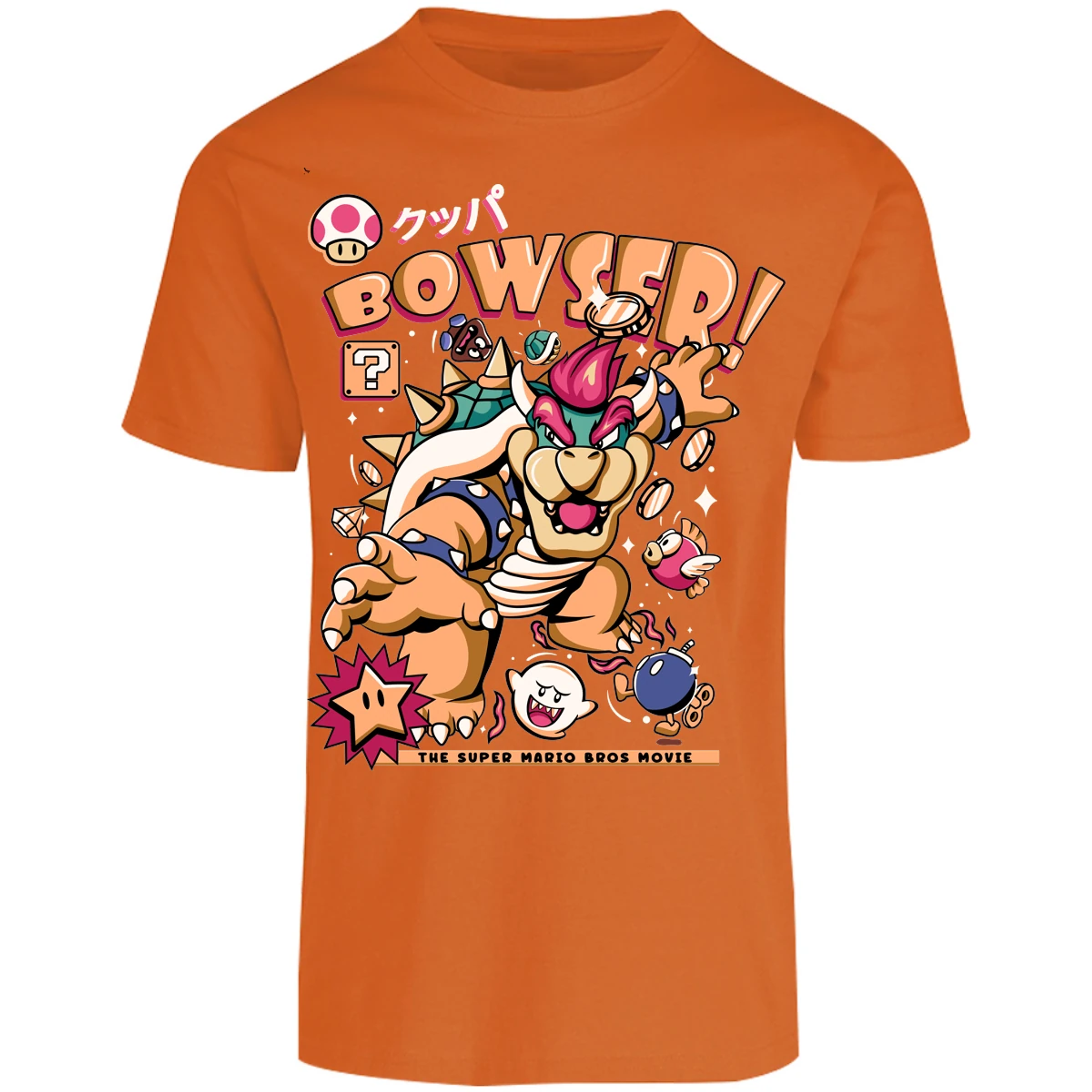 Playera Mario Bros Bowser Tee para Adulto 11