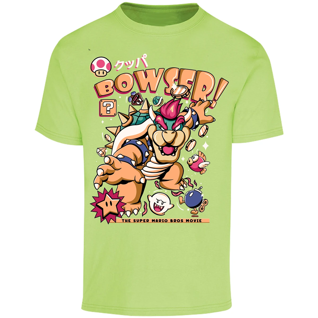 Playera Mario Bros Bowser Tee para Adulto 12