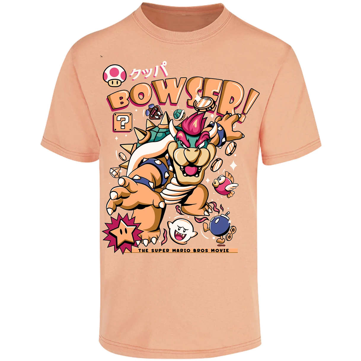 Playera Mario Bros Bowser Tee para Adulto 13