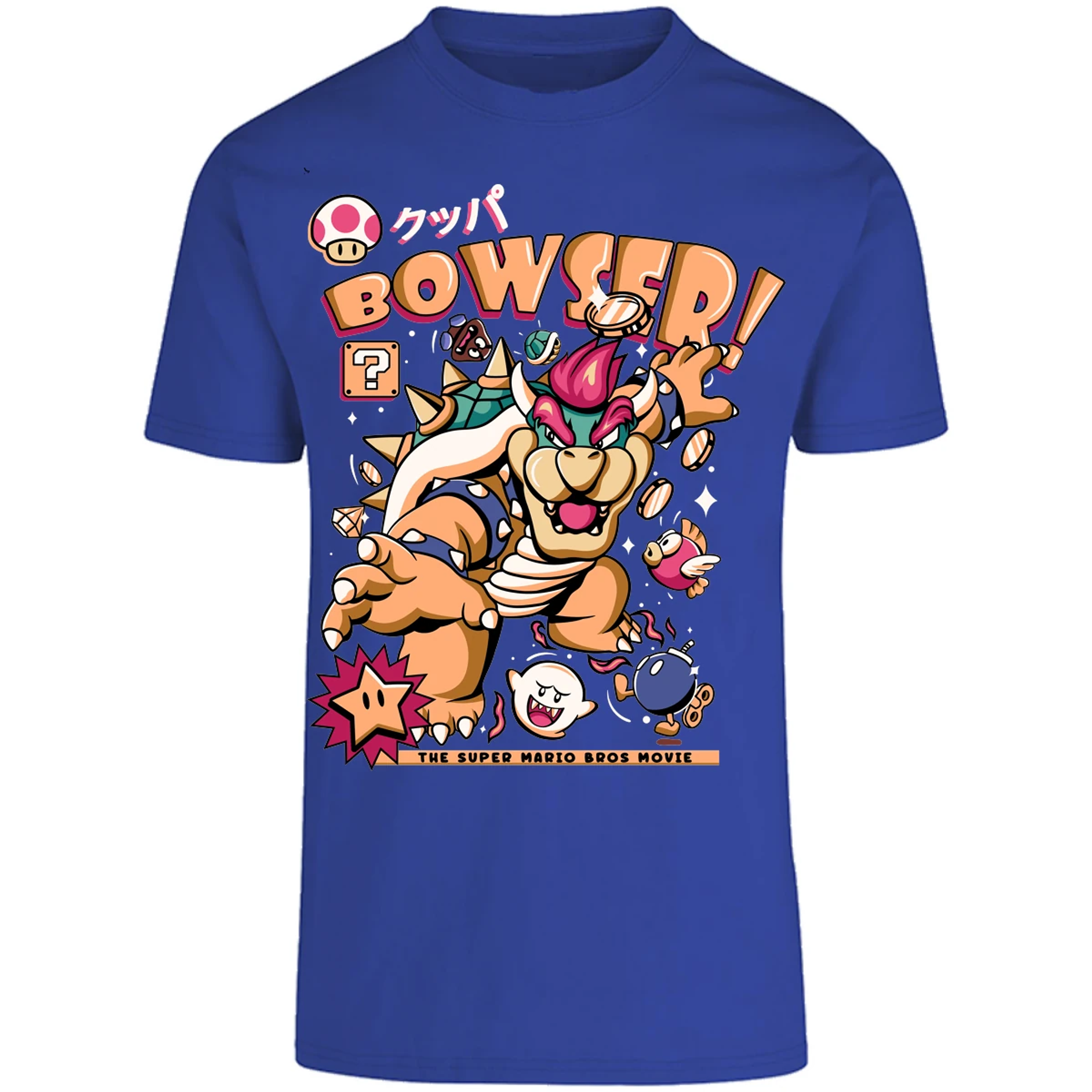 Playera Mario Bros Bowser Tee para Adulto 16