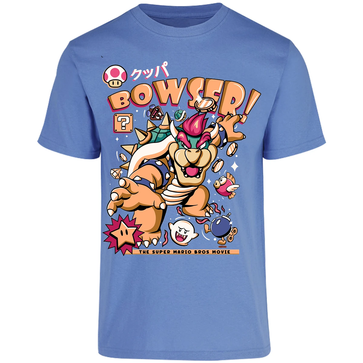 Playera Mario Bros Bowser Tee para Adulto 19