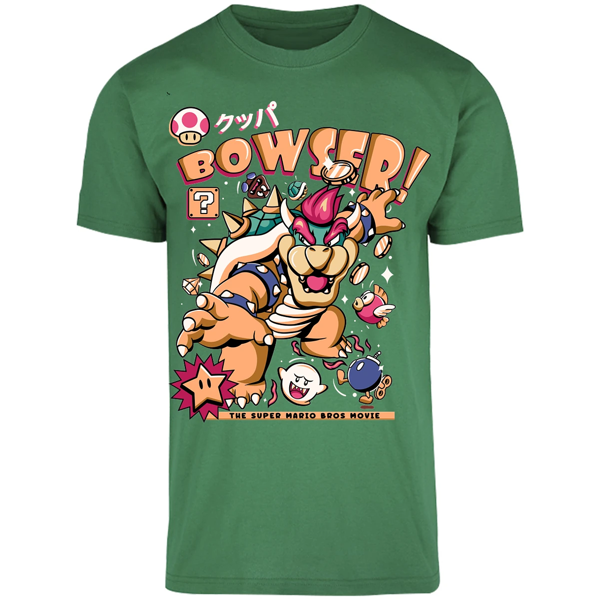 Playera Mario Bros Bowser Tee para Adulto 20
