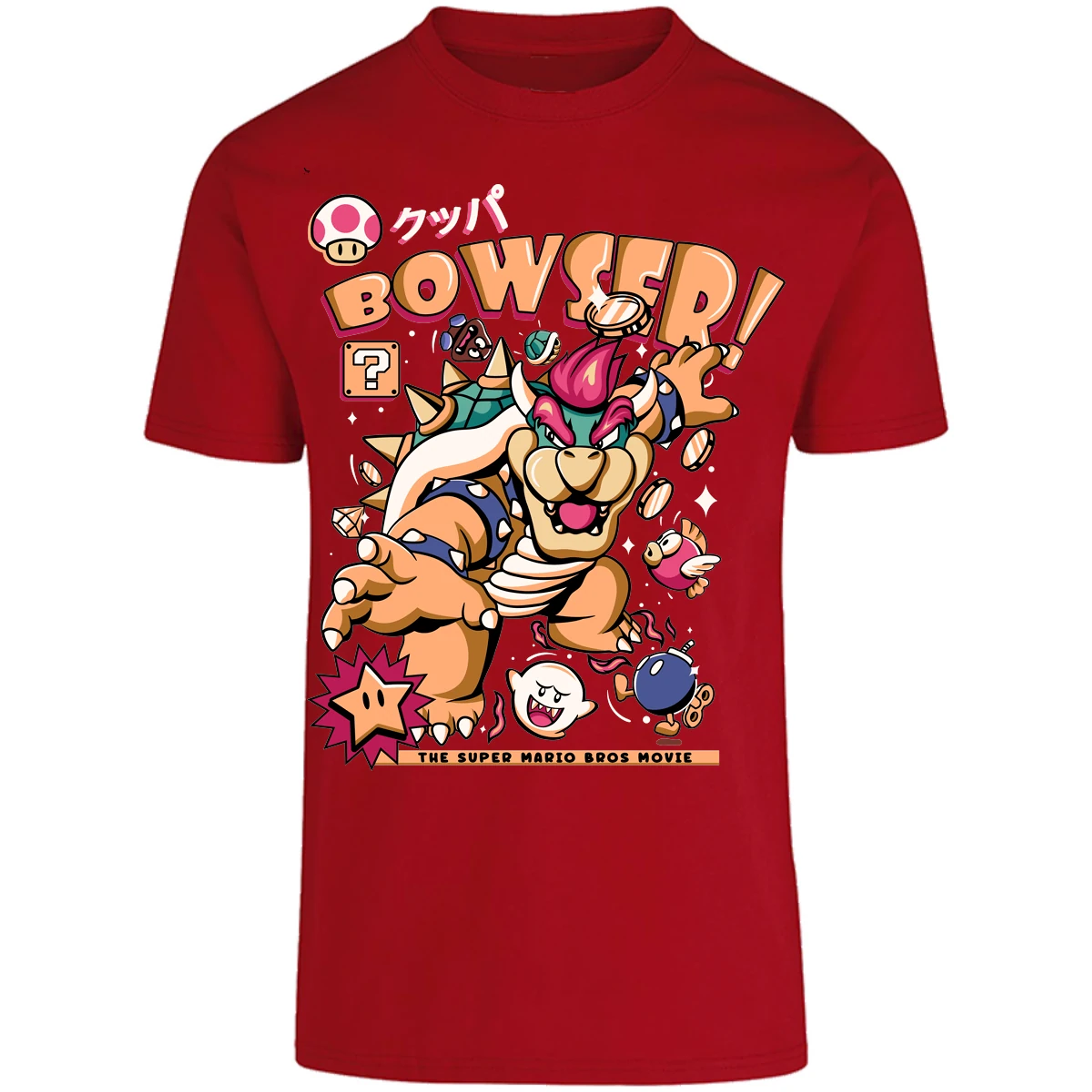 Playera Mario Bros Bowser Tee para Adulto 21