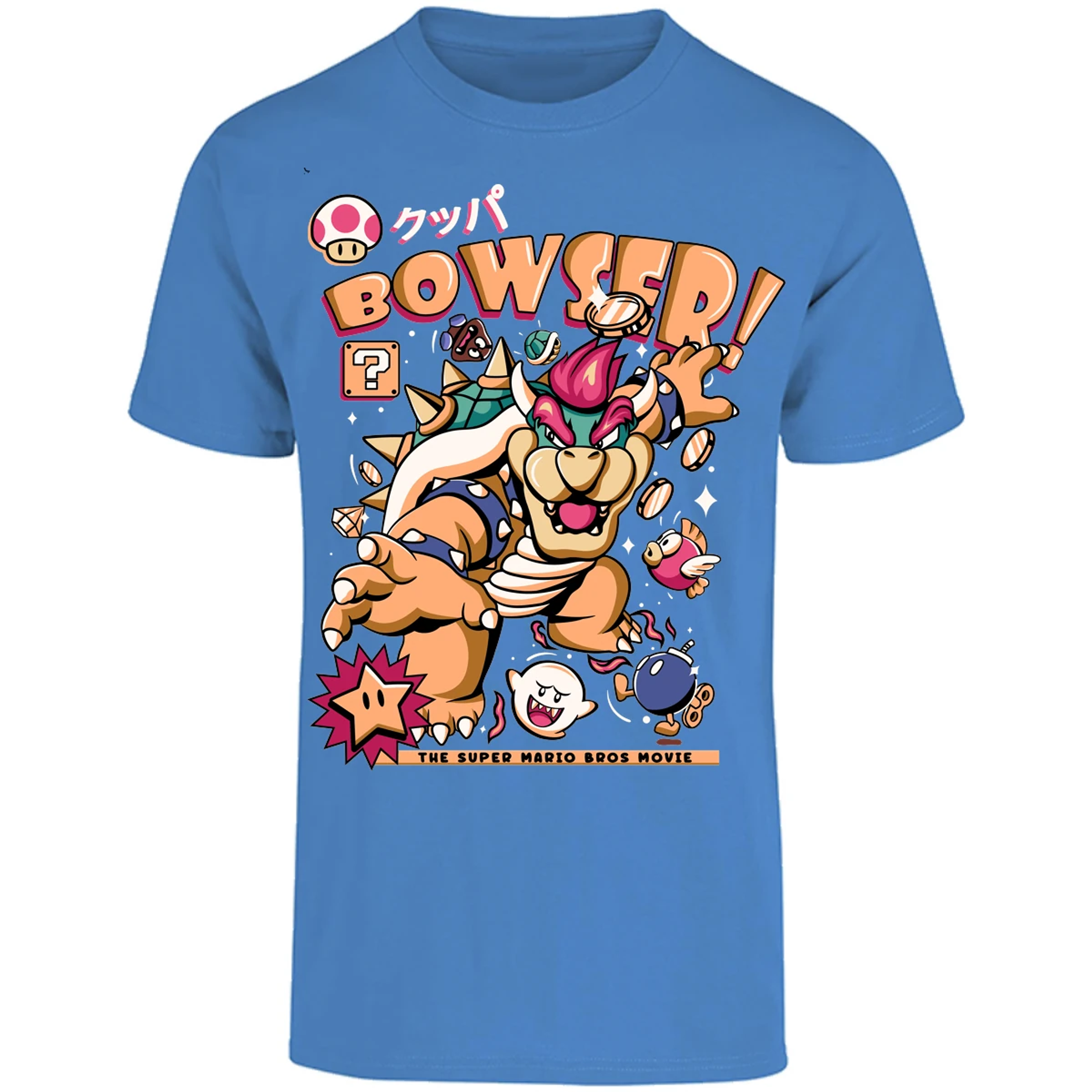 Playera Mario Bros Bowser Tee para Adulto 24