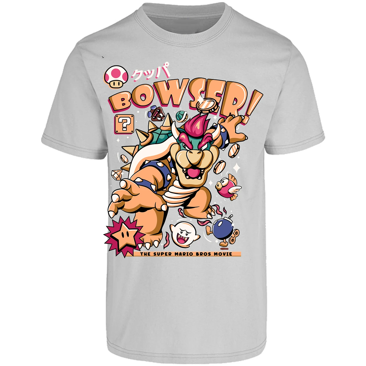 Playera Mario Bros Bowser Tee para Adulto 27