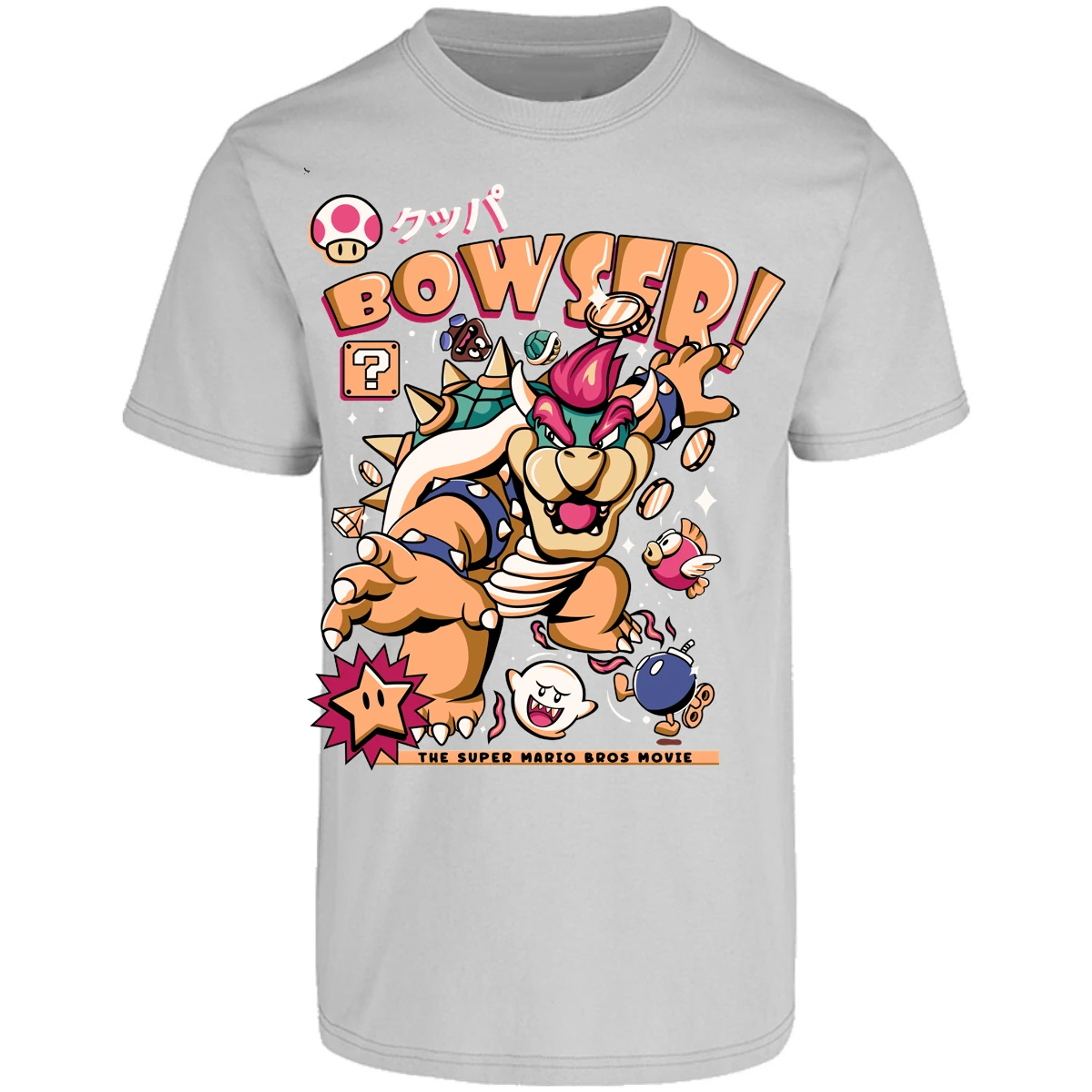 Playera Mario Bros Bowser Tee para Adulto 27