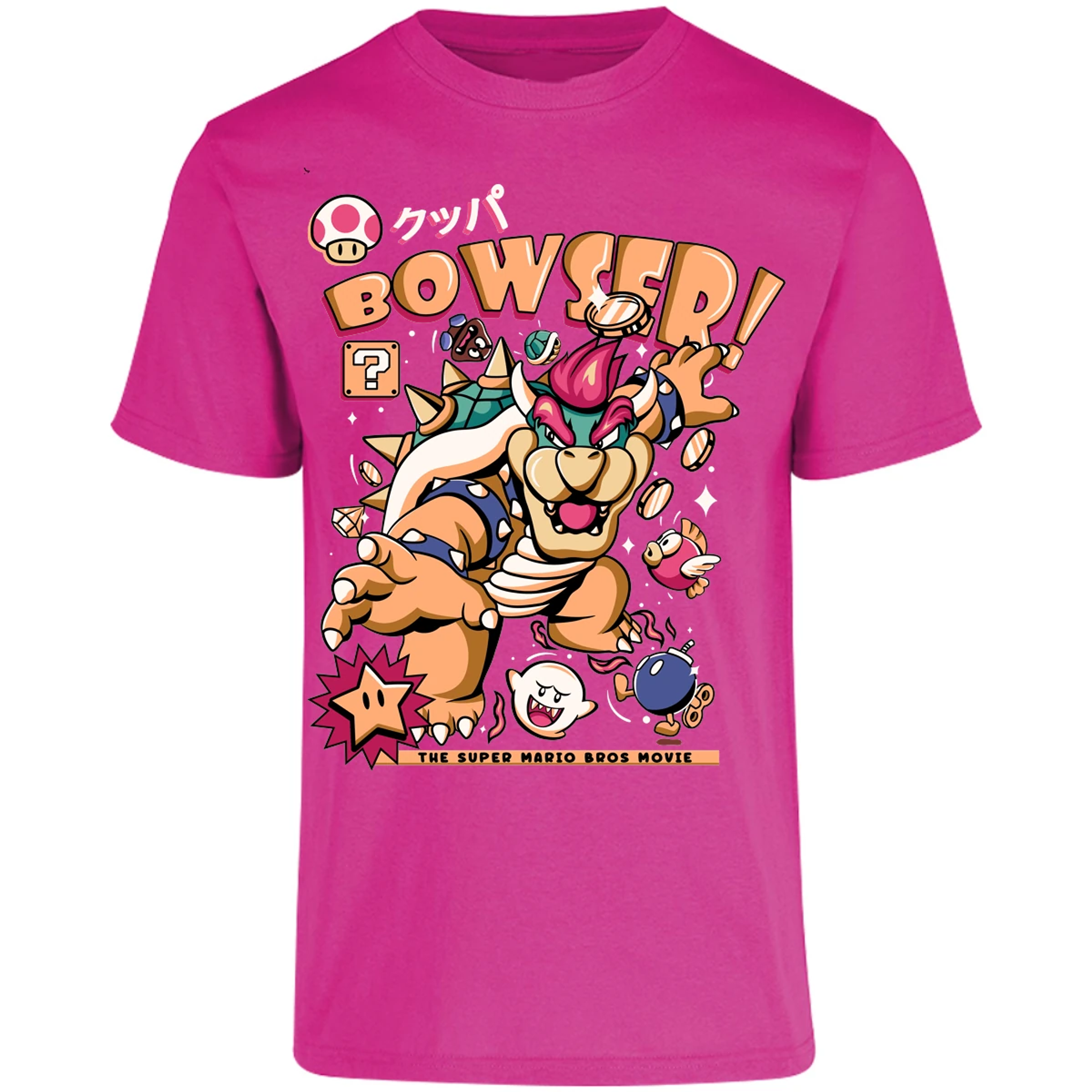 Playera Mario Bros Bowser Tee para Adulto 28
