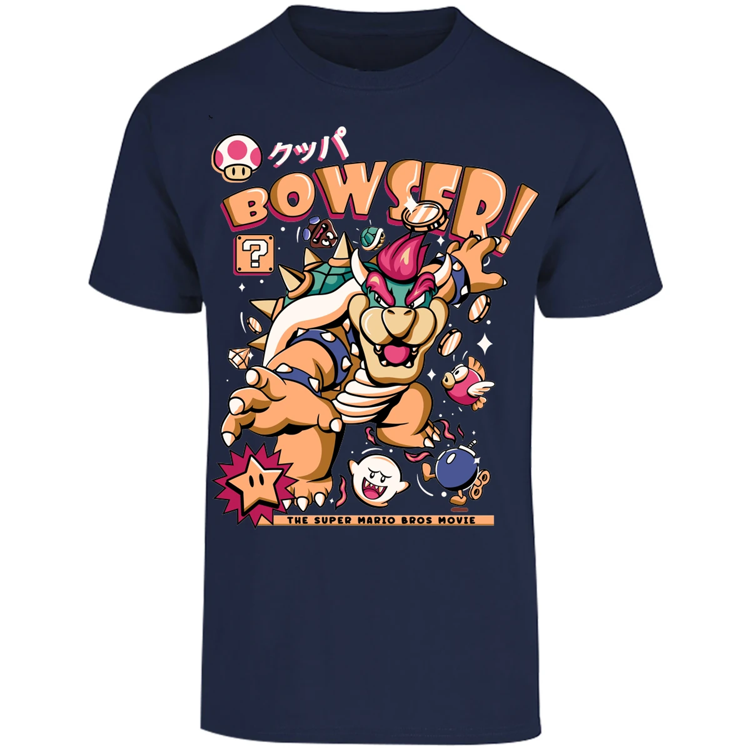 Playera Mario Bros Bowser Tee para Adulto 30