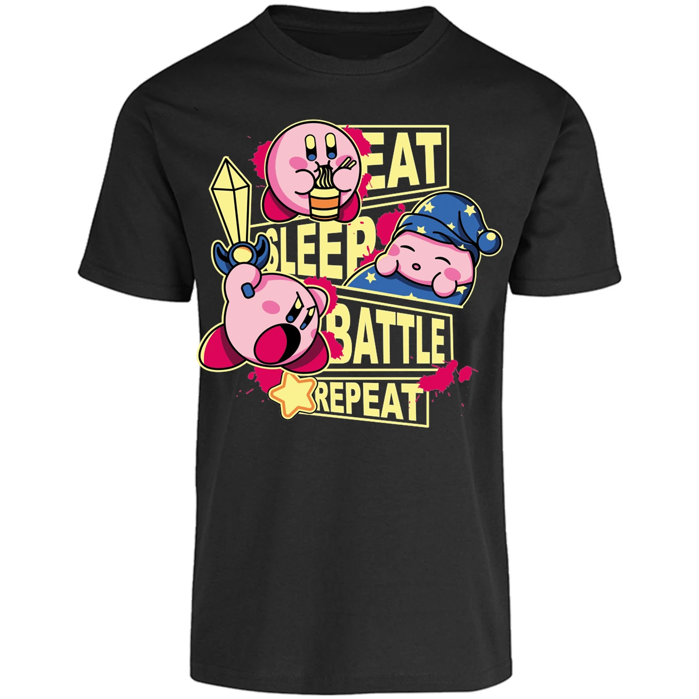 Playera Mario Bros Kirby para Adulto 8