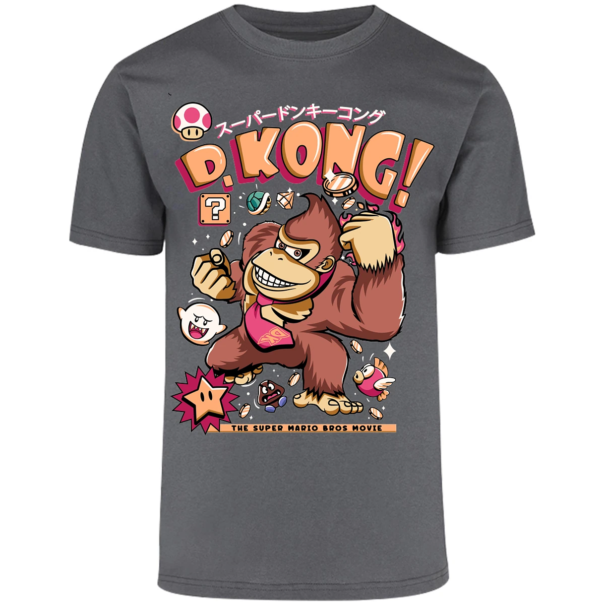 Playera Mario Bros Donkey Kong Tee para Adulto 1
