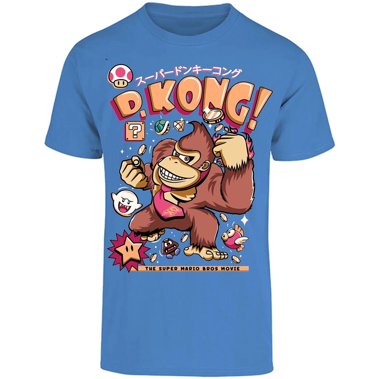 Playera Mario Bros Donkey Kong Tee para Adulto 3