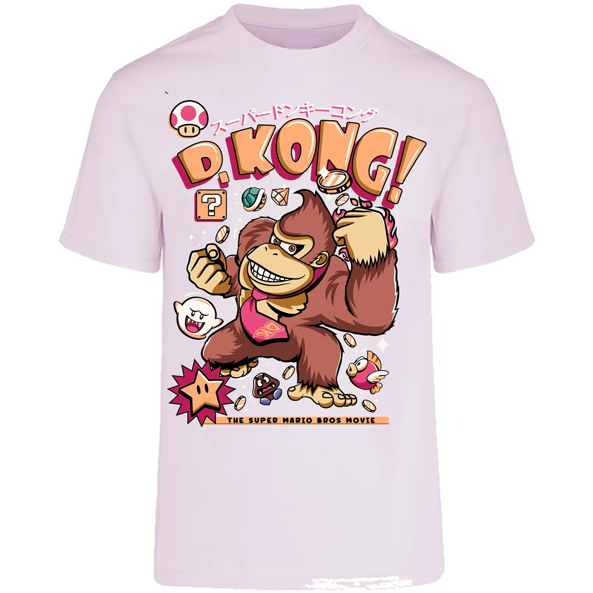 Playera Mario Bros Donkey Kong Tee para Adulto 4