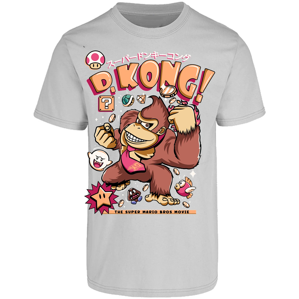 Playera Mario Bros Donkey Kong Tee para Adulto 6