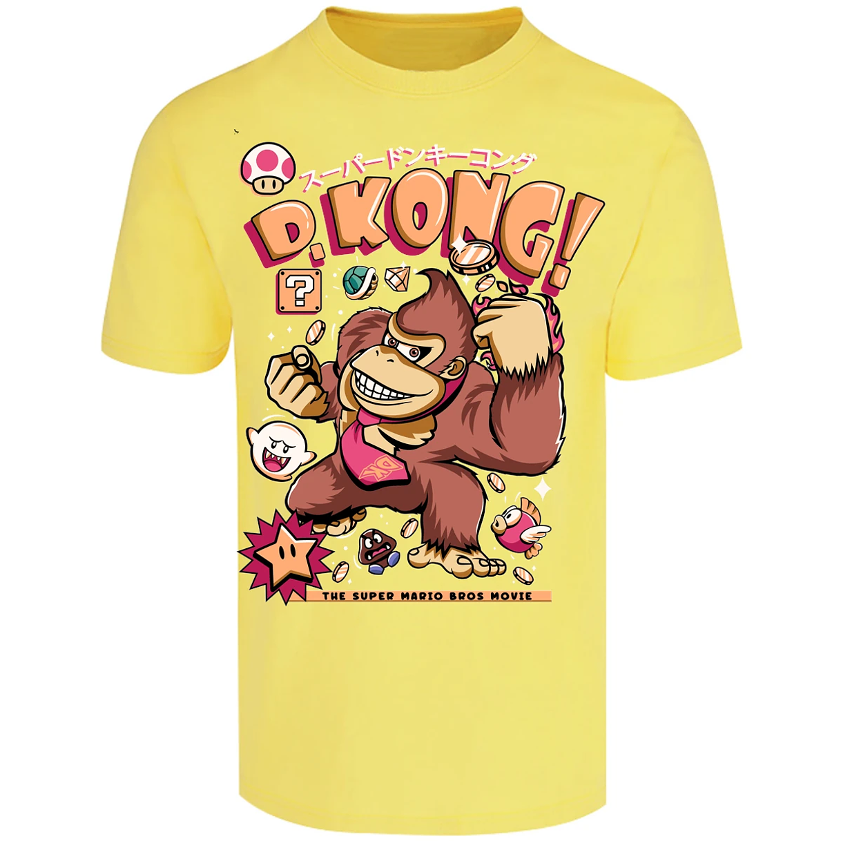 Playera Mario Bros Donkey Kong Tee para Adulto 12