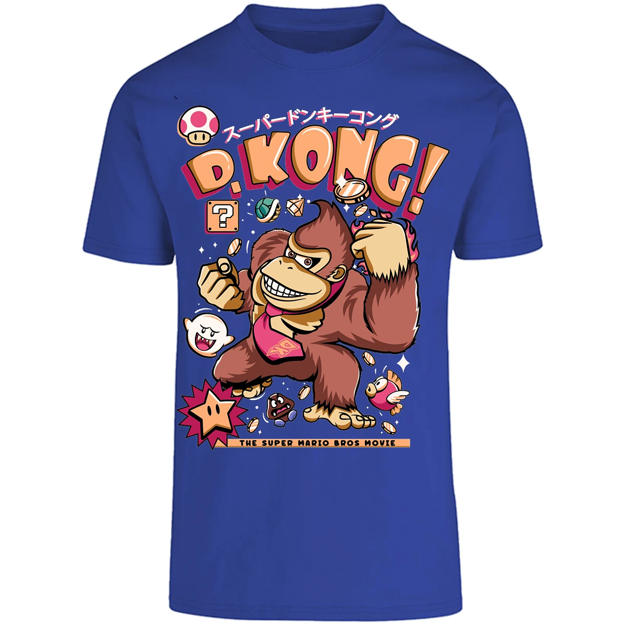 Playera Mario Bros Donkey Kong Tee para Adulto 20