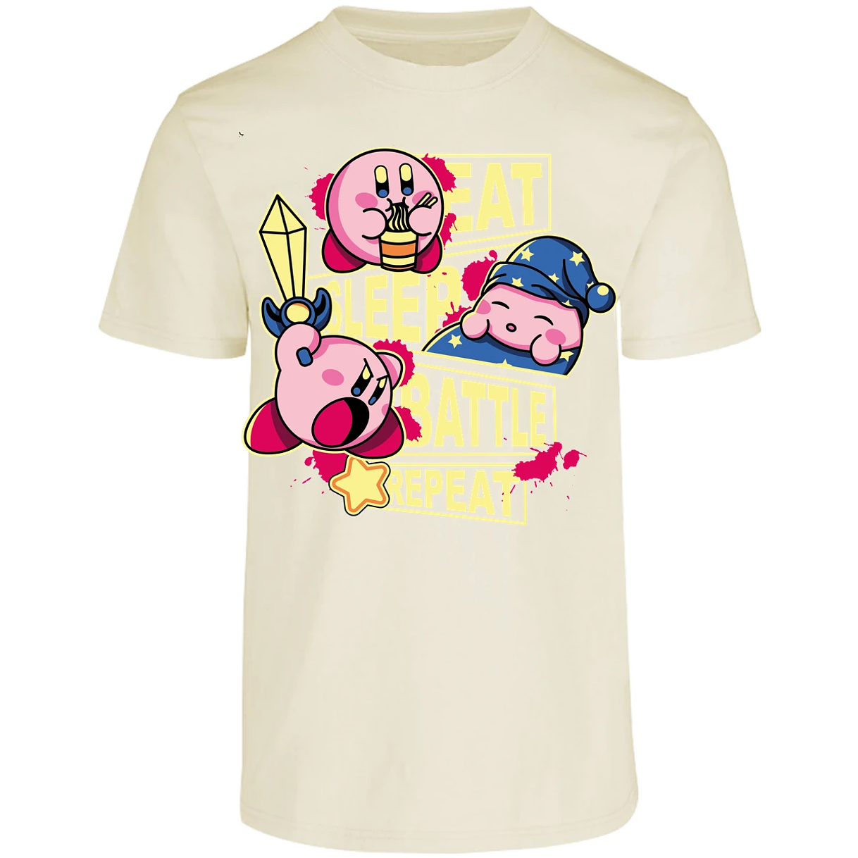Playera Mario Bros Kirby para Adulto 4