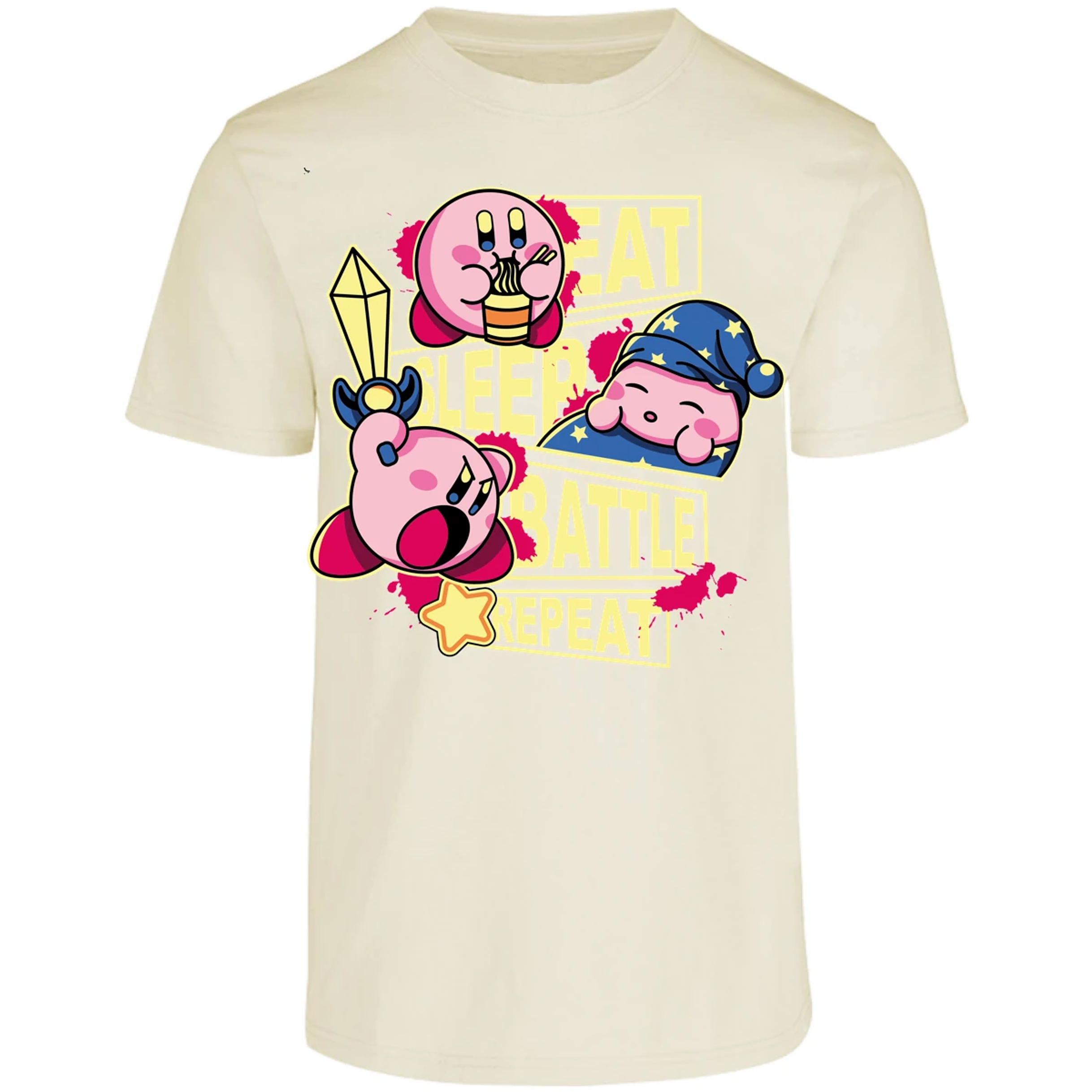 Playera Mario Bros Kirby para Adulto 4