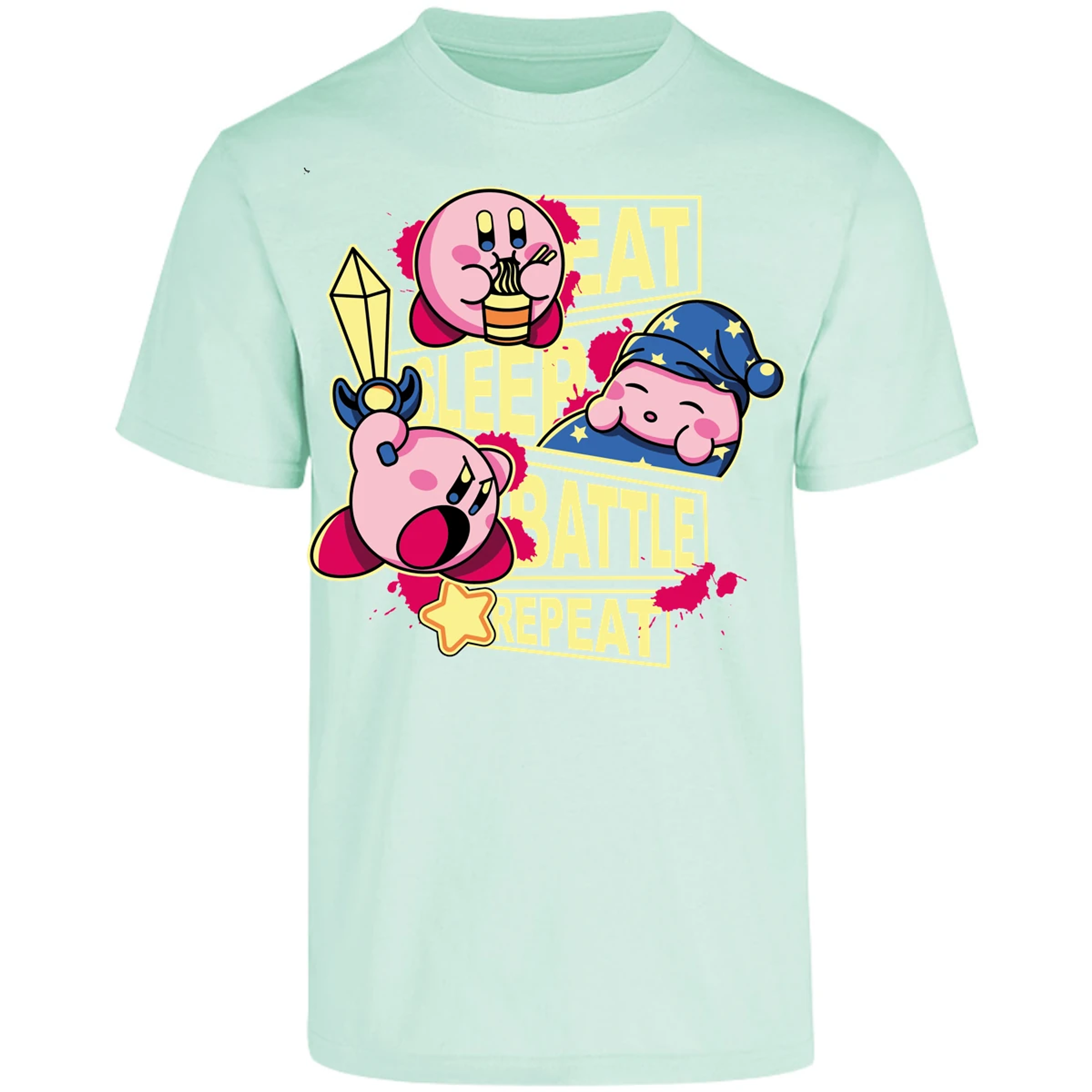 Playera Mario Bros Kirby para Adulto 22