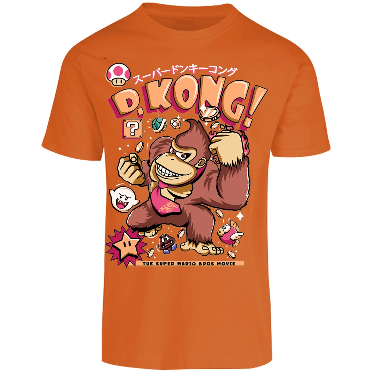 Playera Mario Bros Donkey Kong Tee para Adulto 24