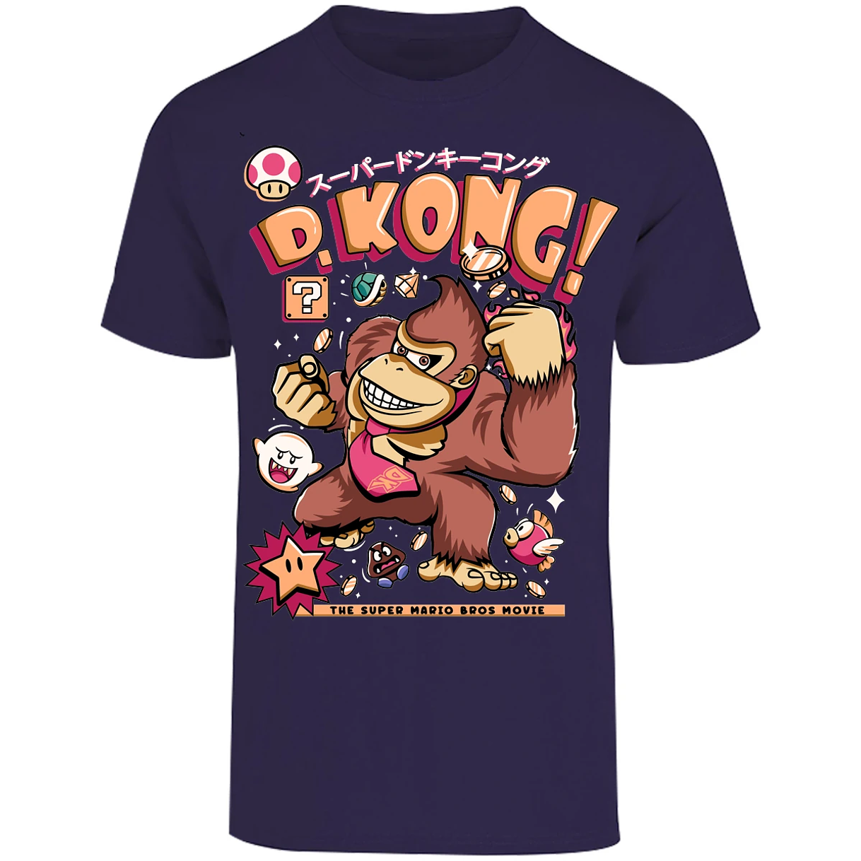 Playera Mario Bros Donkey Kong Tee para Adulto 25