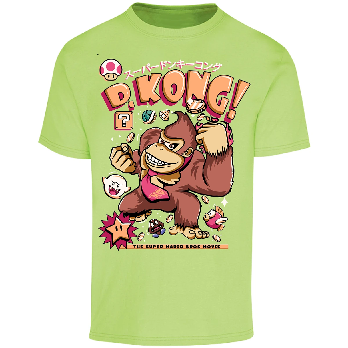 Playera Mario Bros Donkey Kong Tee para Adulto 27