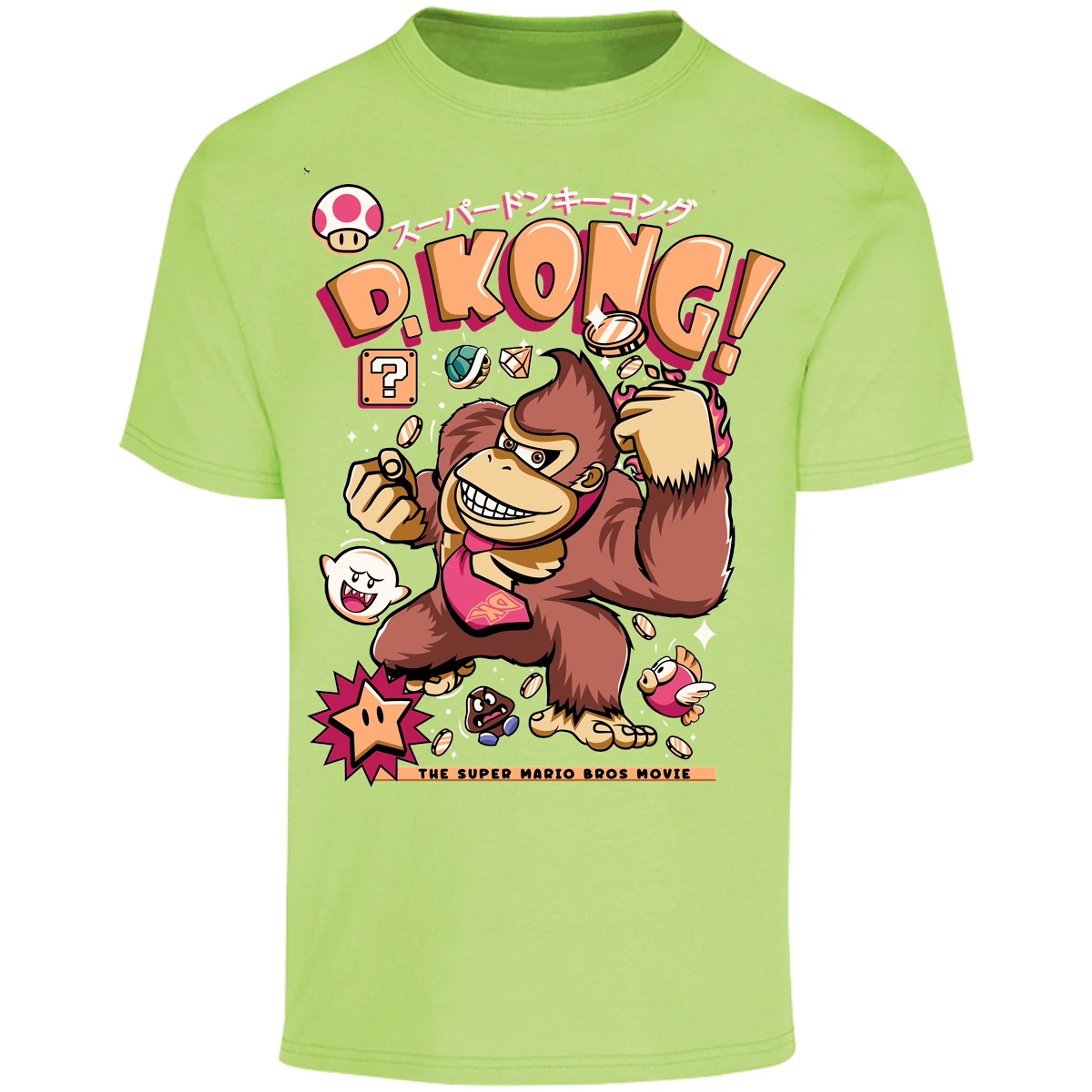 Playera Mario Bros Donkey Kong Tee para Adulto 27