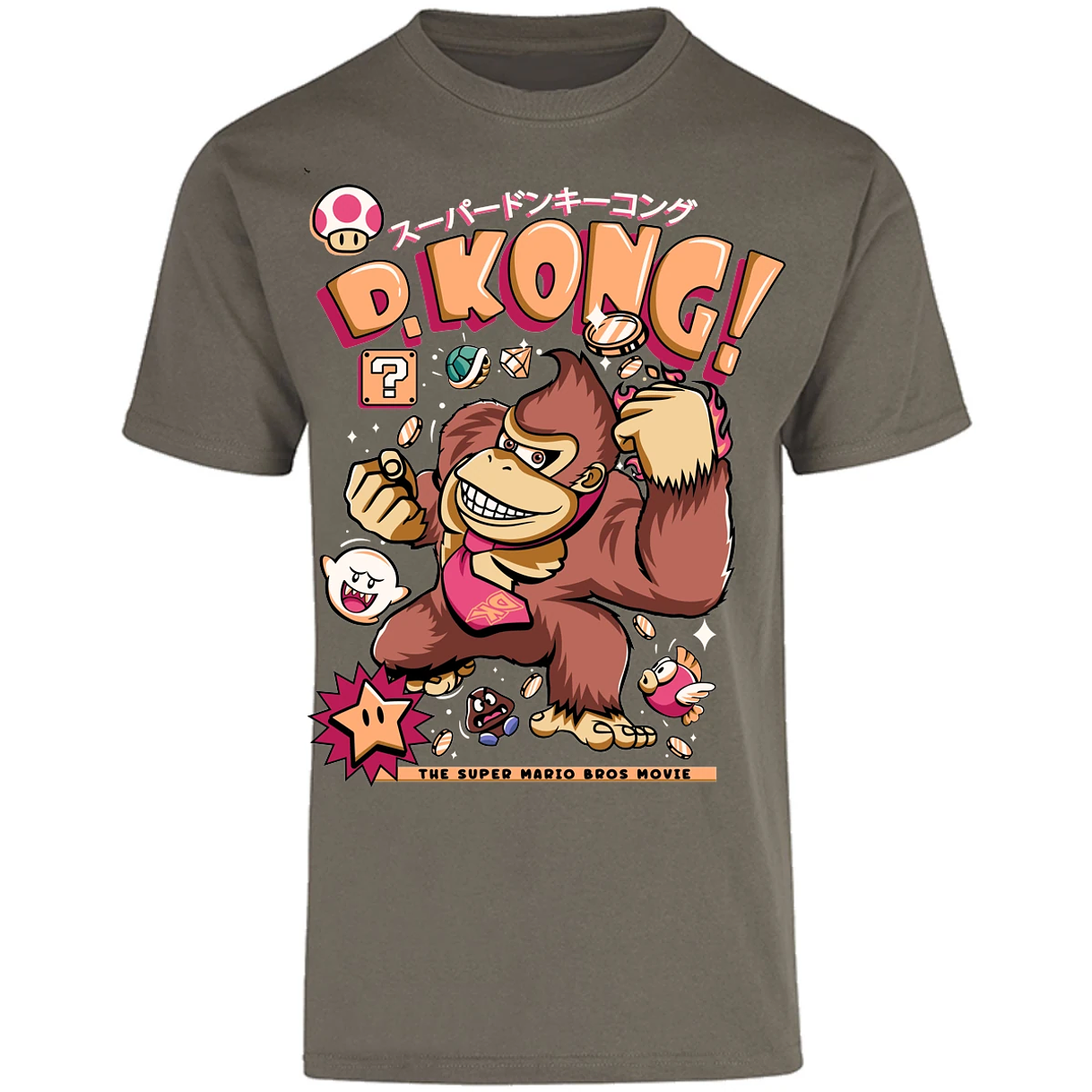 Playera Mario Bros Donkey Kong Tee para Adulto 29