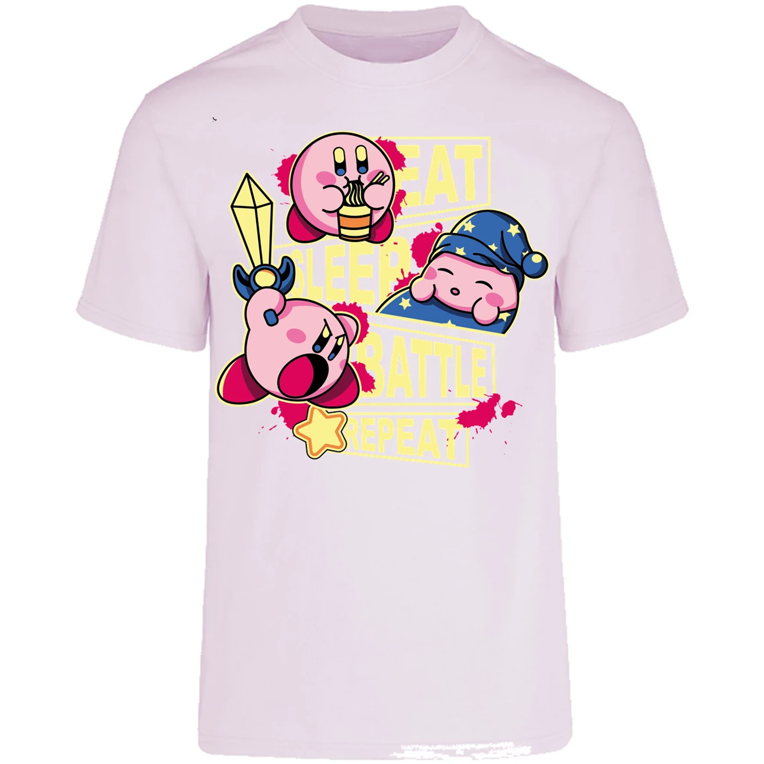 Playera Mario Bros Kirby para Adulto 2