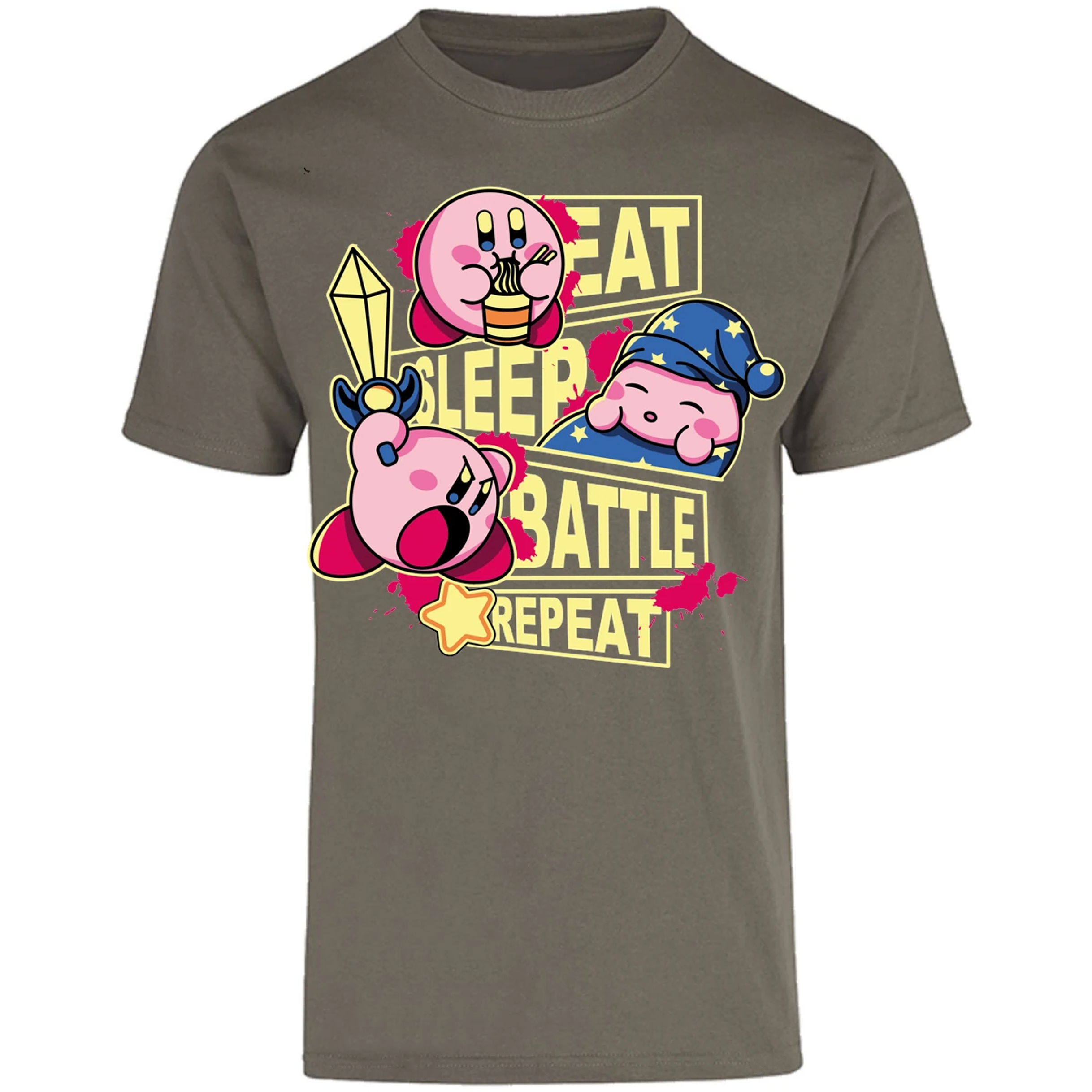 Playera Mario Bros Kirby para Adulto 5