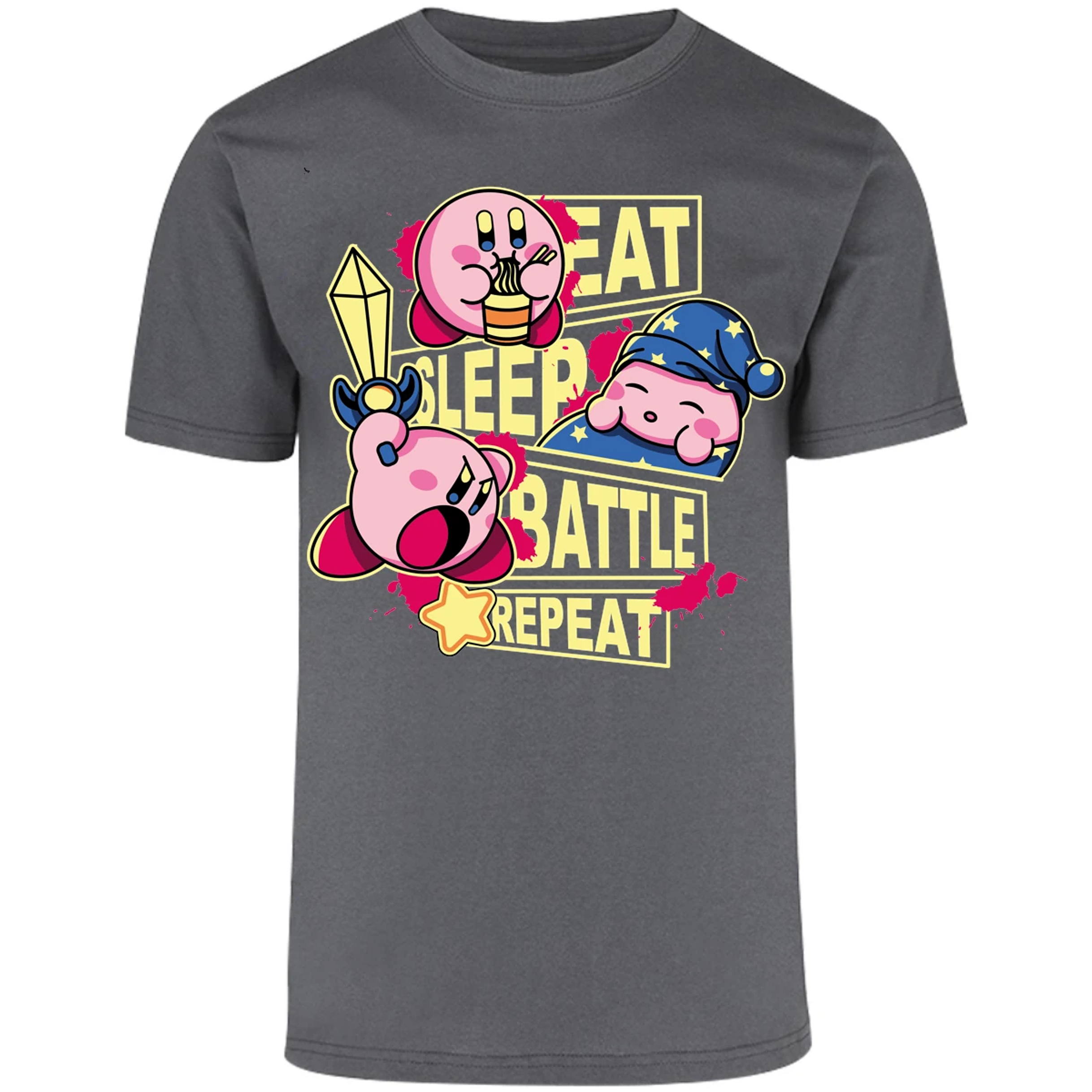 Playera Mario Bros Kirby para Adulto 7