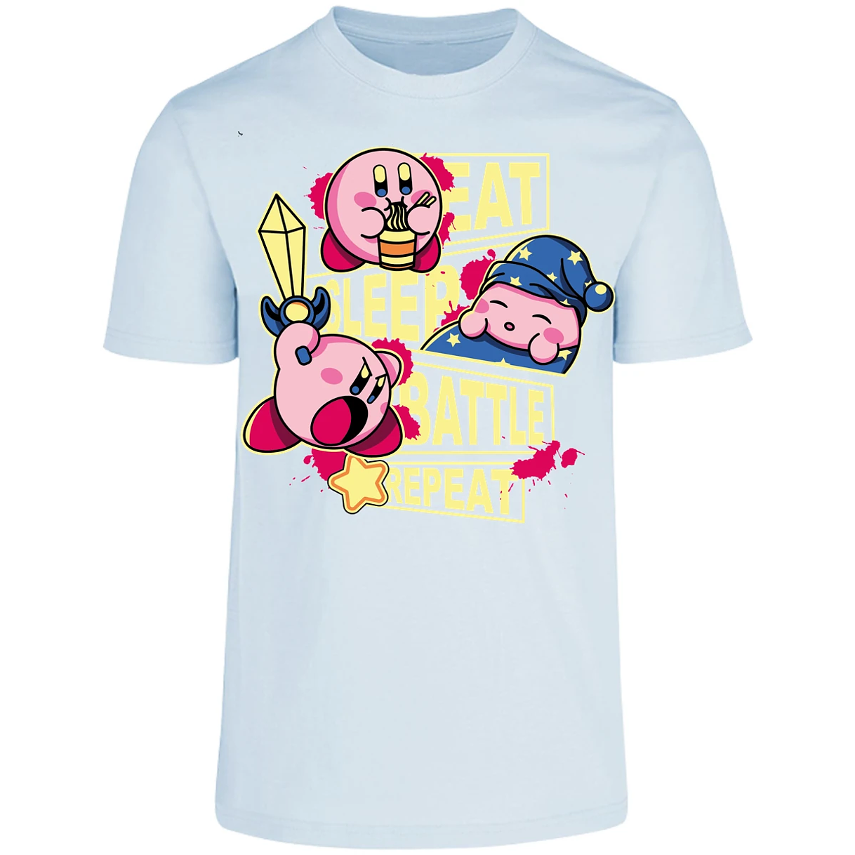 Playera Mario Bros Kirby para Adulto 10