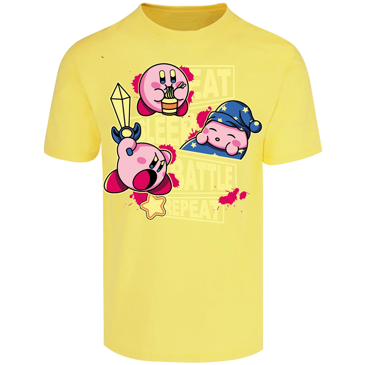 Playera Mario Bros Kirby para Adulto 12
