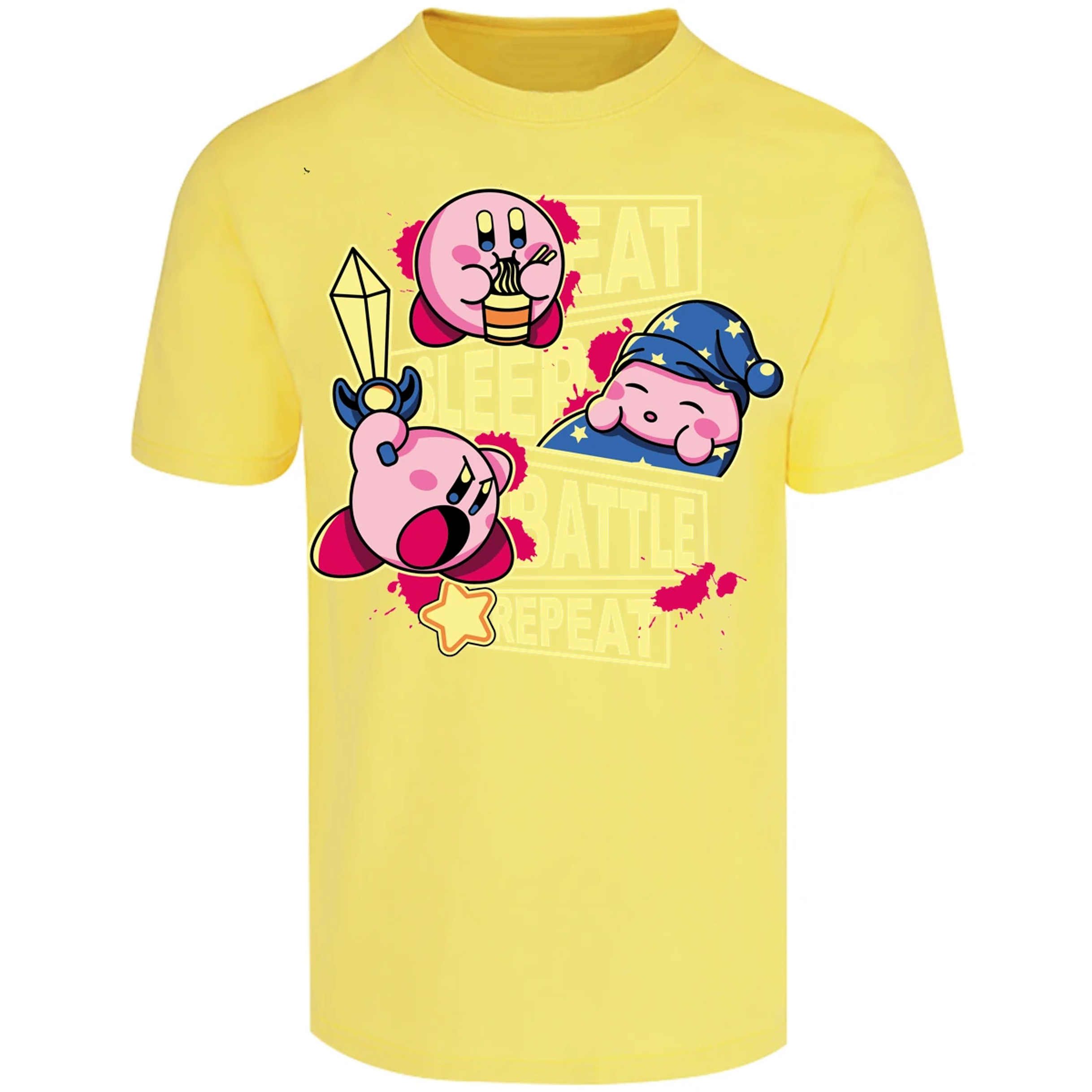 Playera Mario Bros Kirby para Adulto 12