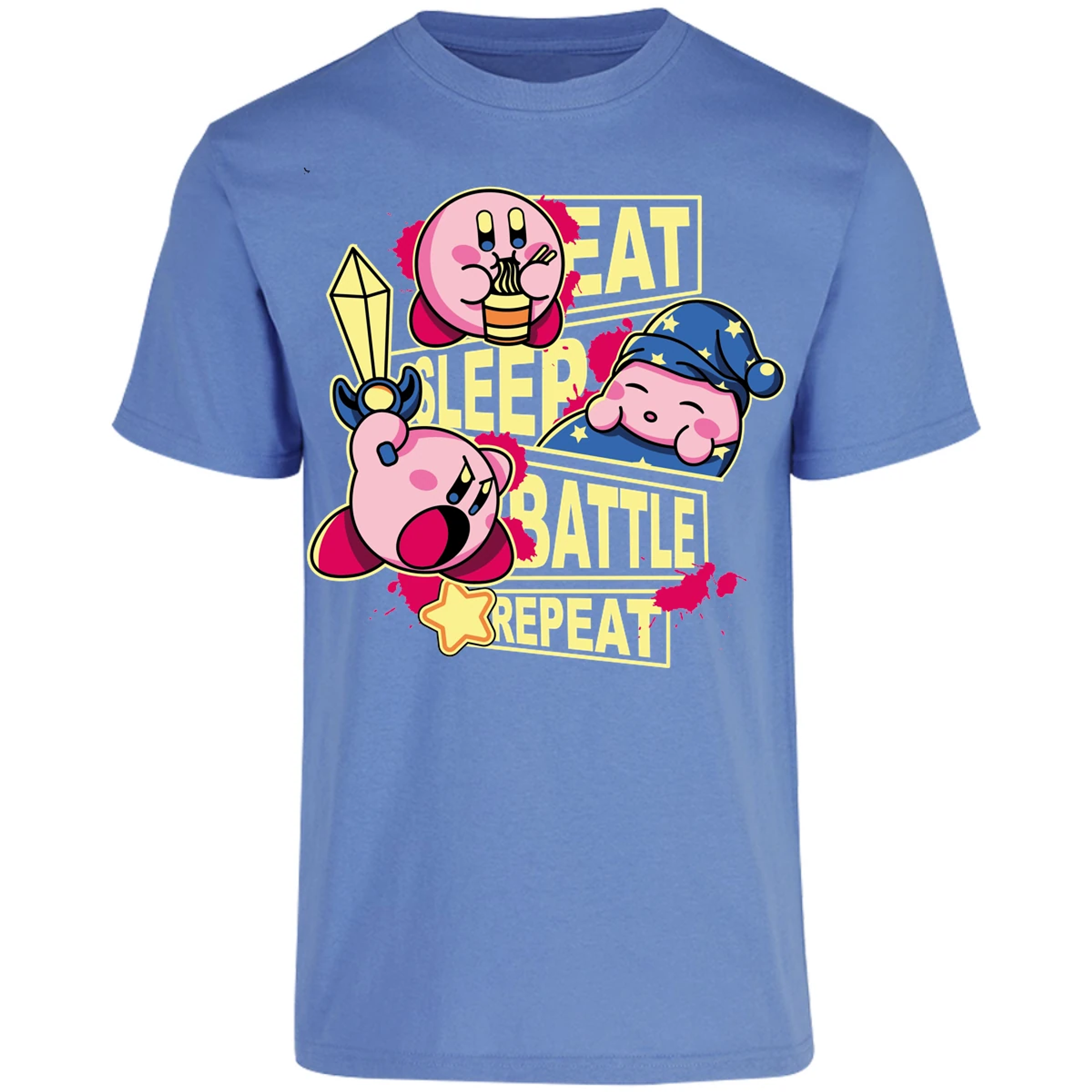 Playera Mario Bros Kirby para Adulto 16