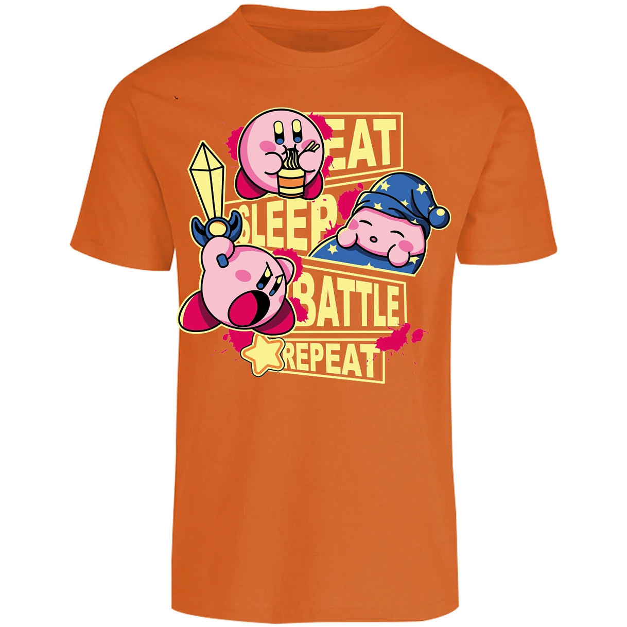 Playera Mario Bros Kirby para Adulto 18