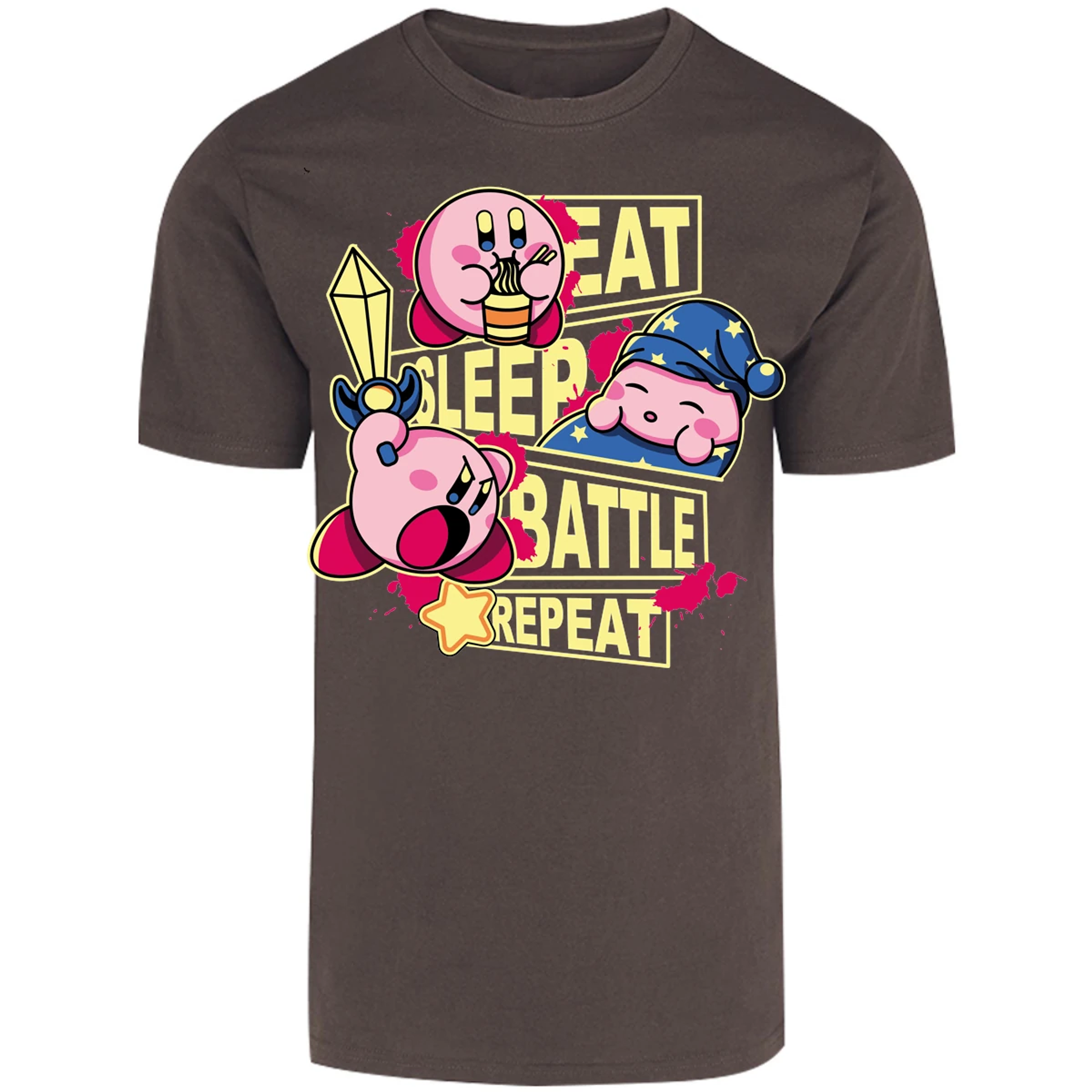 Playera Mario Bros Kirby para Adulto 19