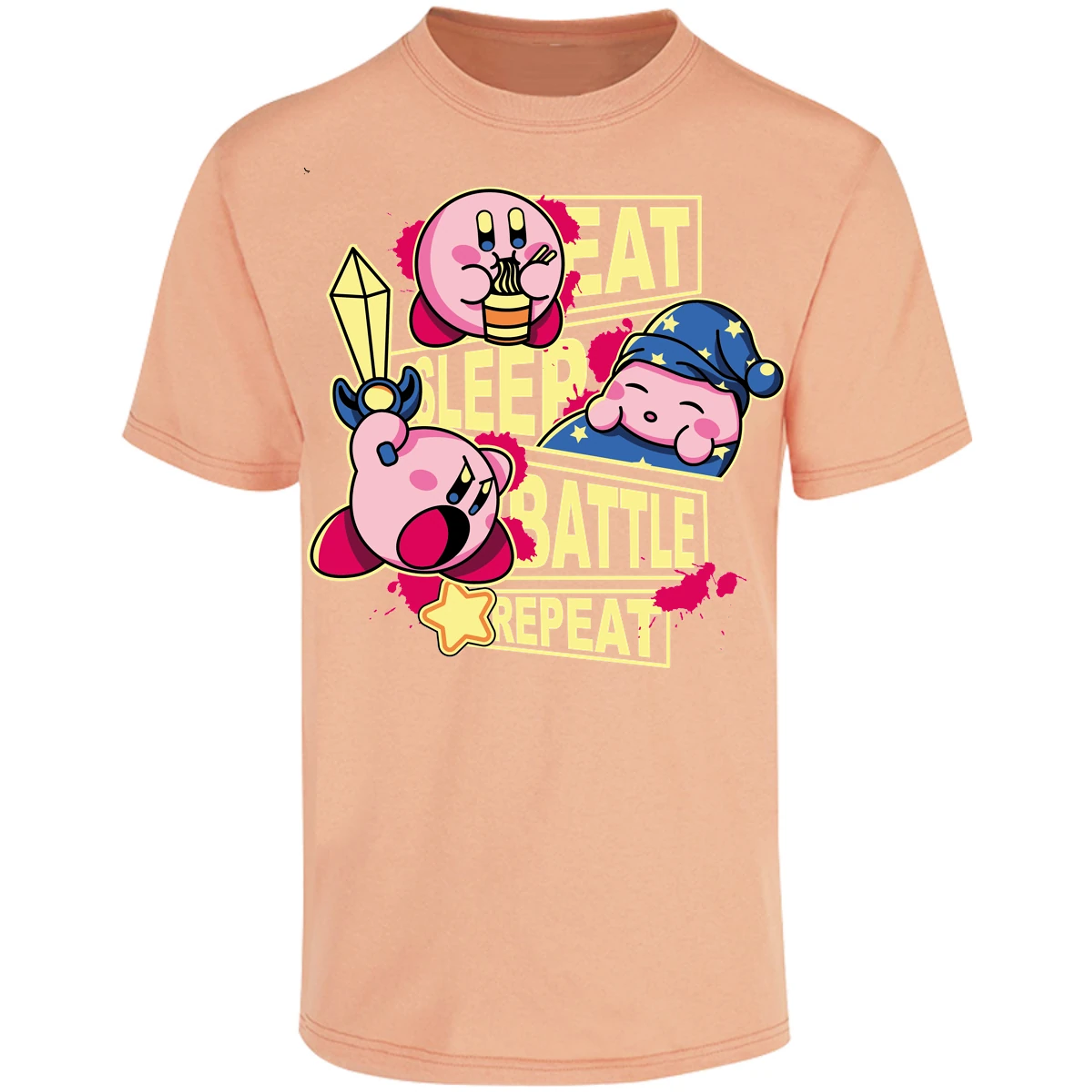 Playera Mario Bros Kirby para Adulto 20
