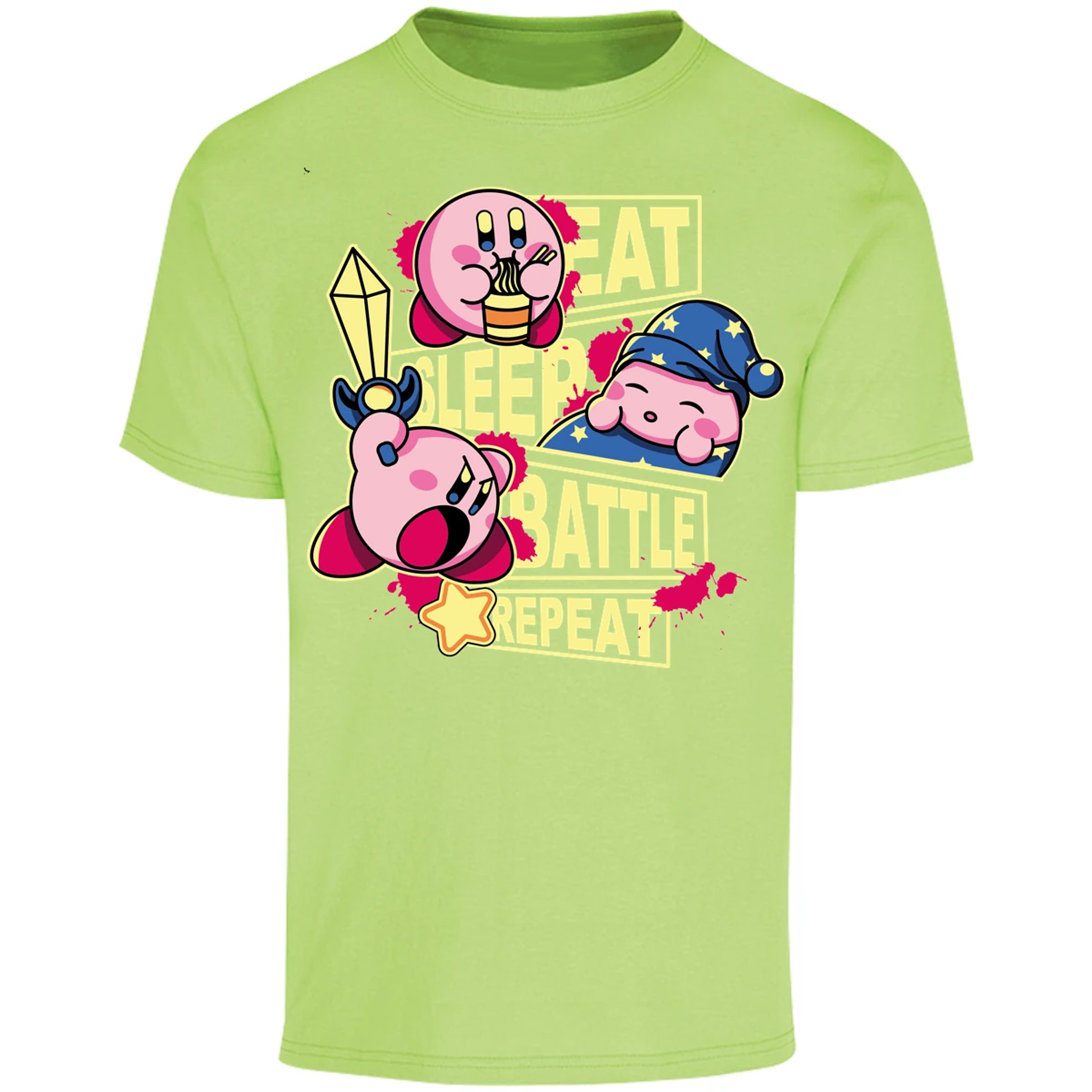 Playera Mario Bros Kirby para Adulto 21