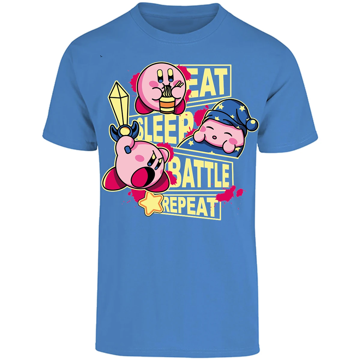 Playera Mario Bros Kirby para Adulto 23