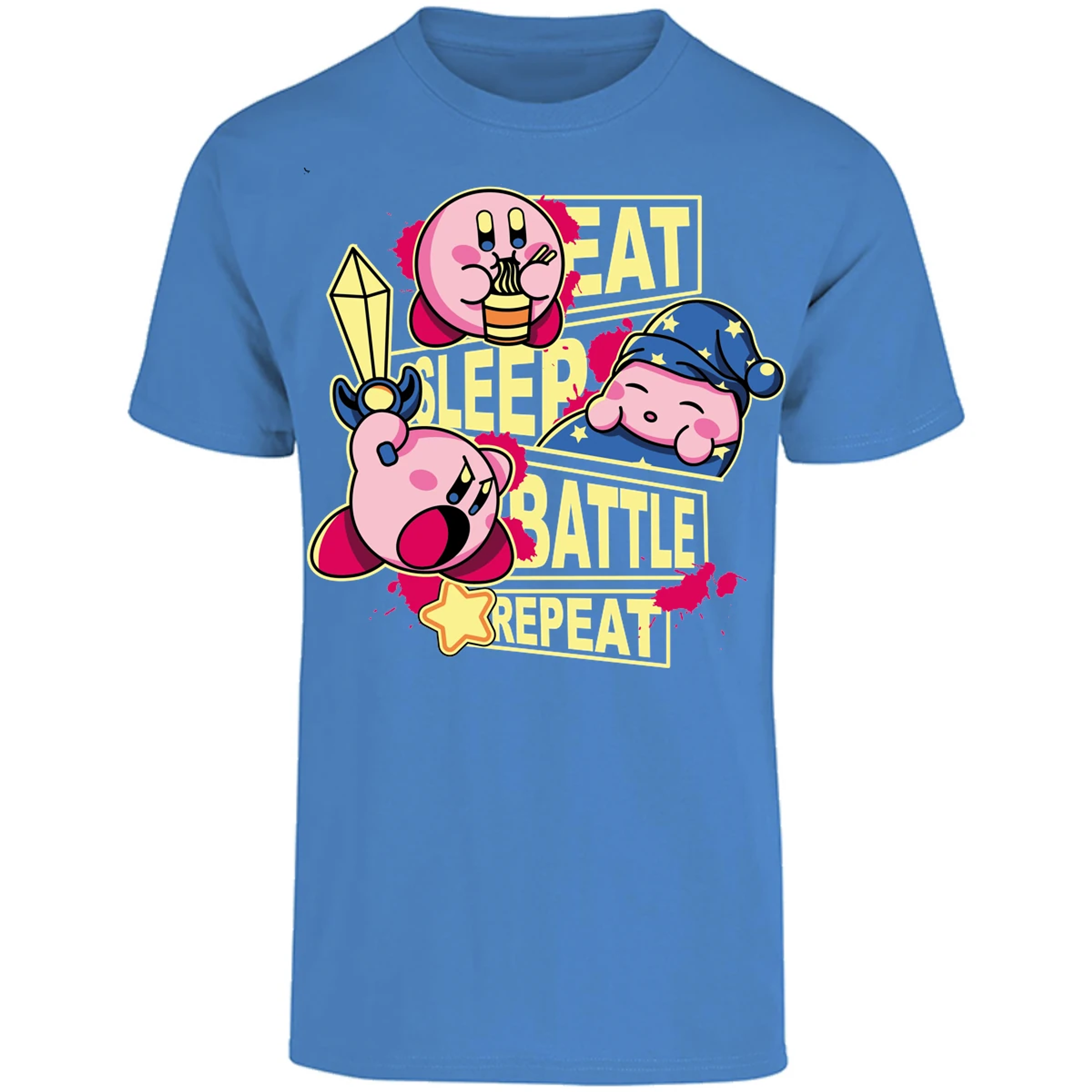 Playera Mario Bros Kirby para Adulto 23