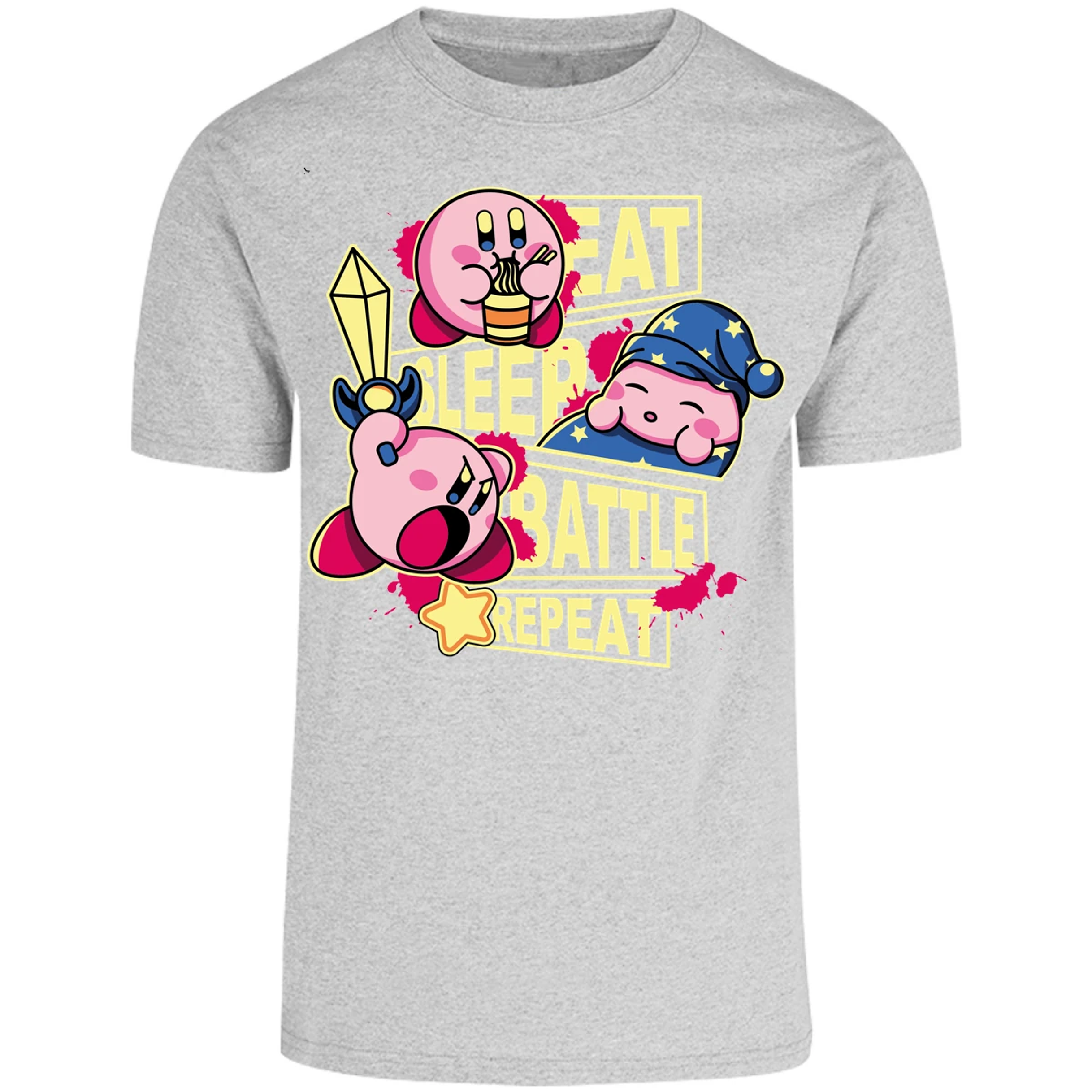 Playera Mario Bros Kirby para Adulto 25