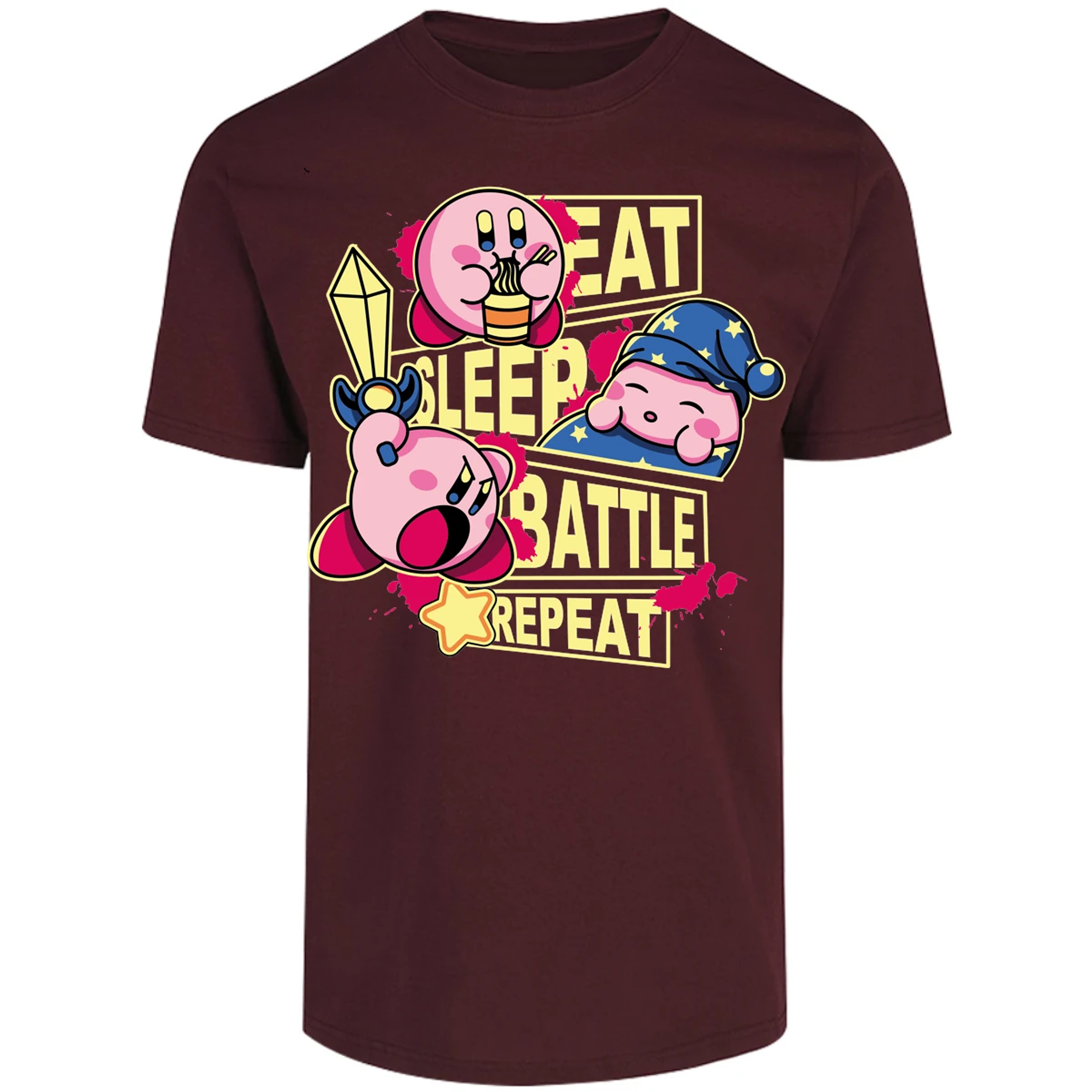 Playera Mario Bros Kirby para Adulto 26