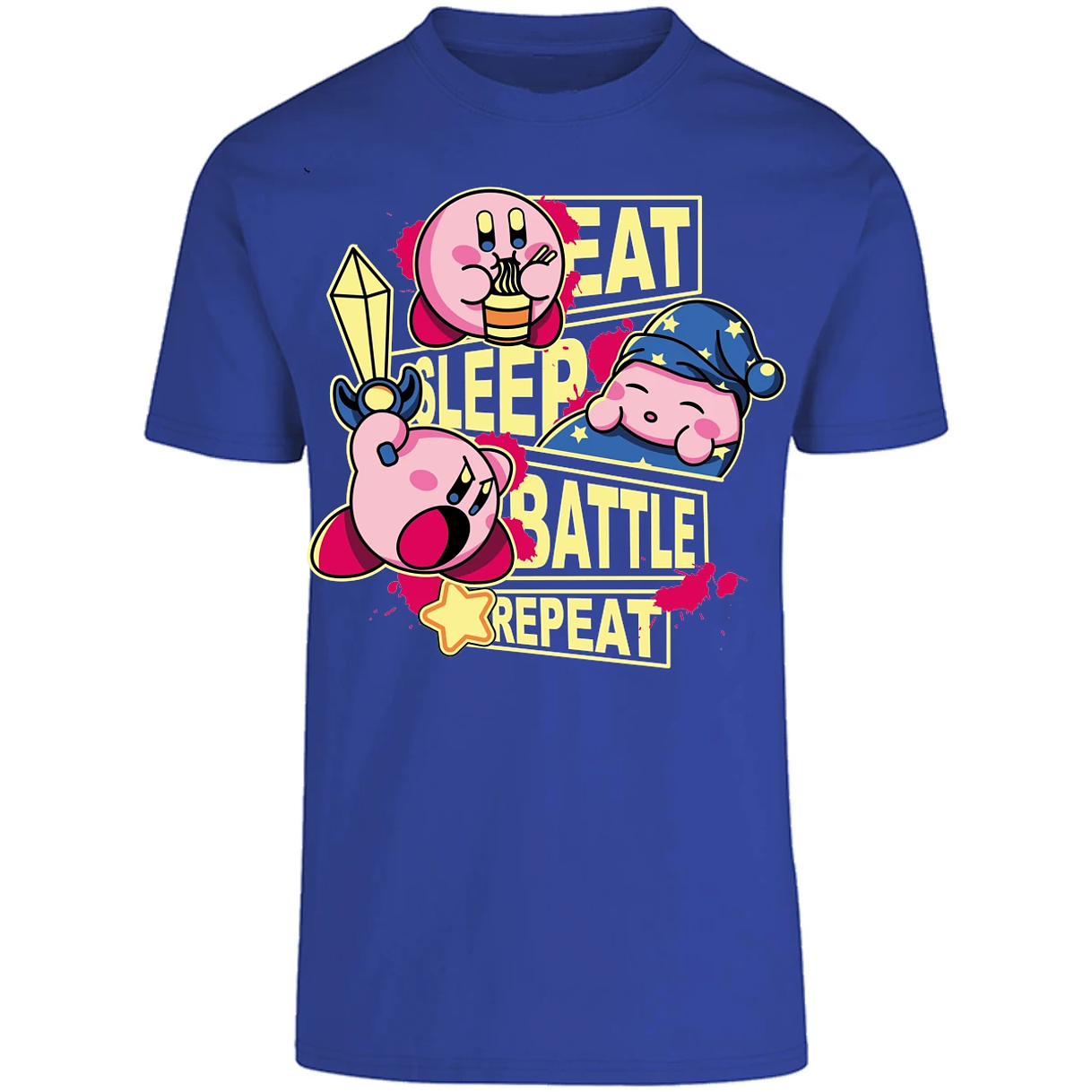 Playera Mario Bros Kirby para Adulto 27