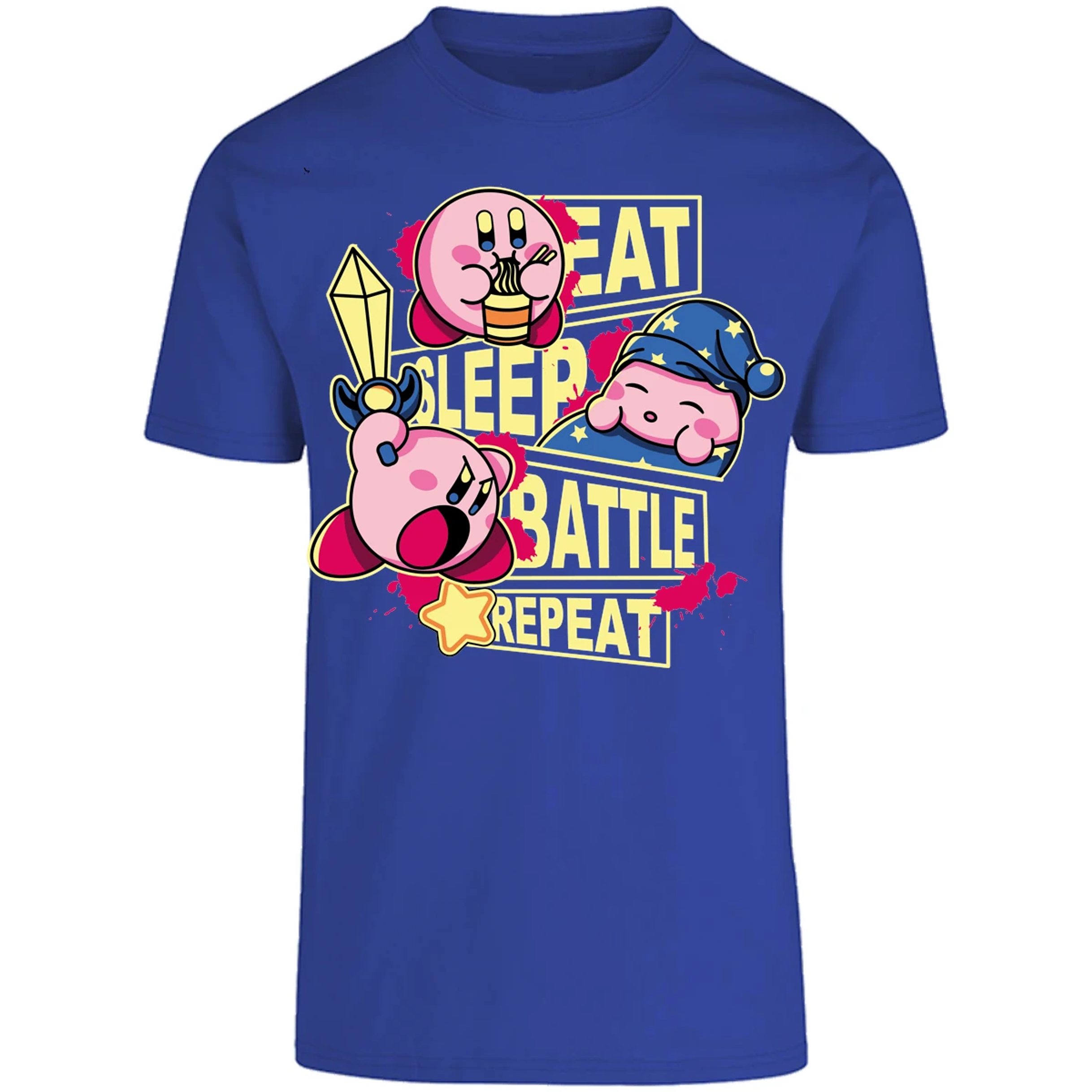 Playera Mario Bros Kirby para Adulto 27