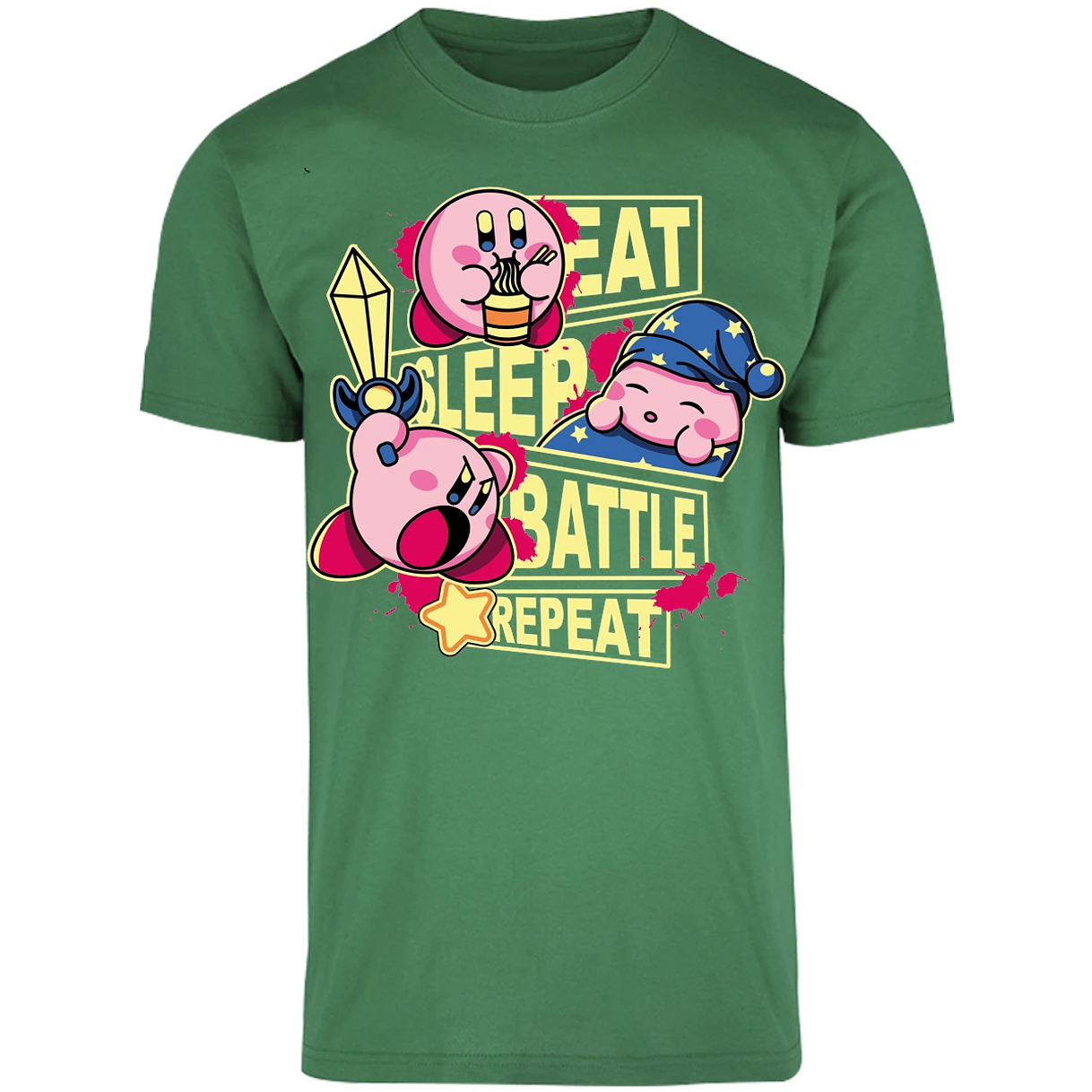 Playera Mario Bros Kirby para Adulto 29