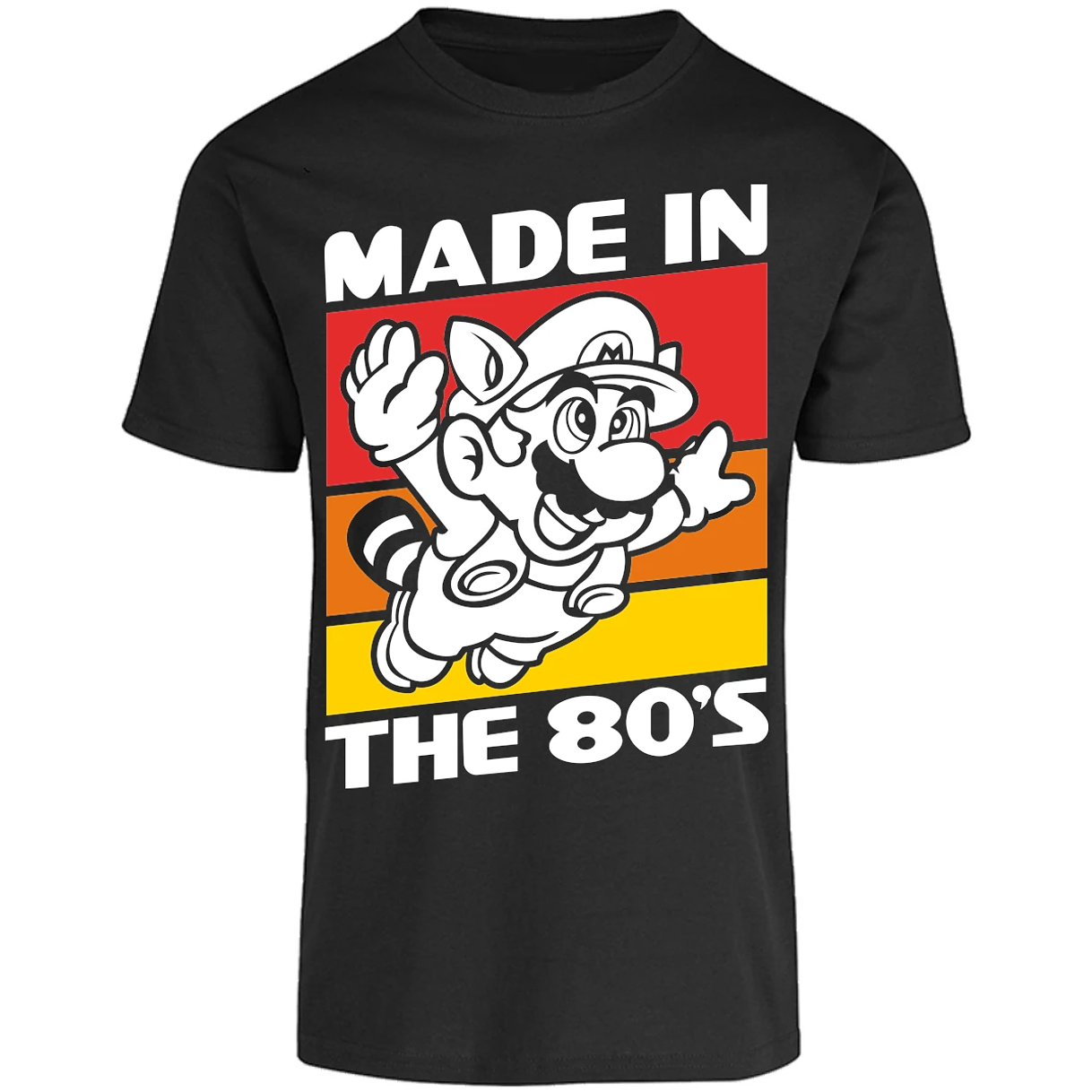 Playera Mario Bros Mario Bros 80s para Adulto 16