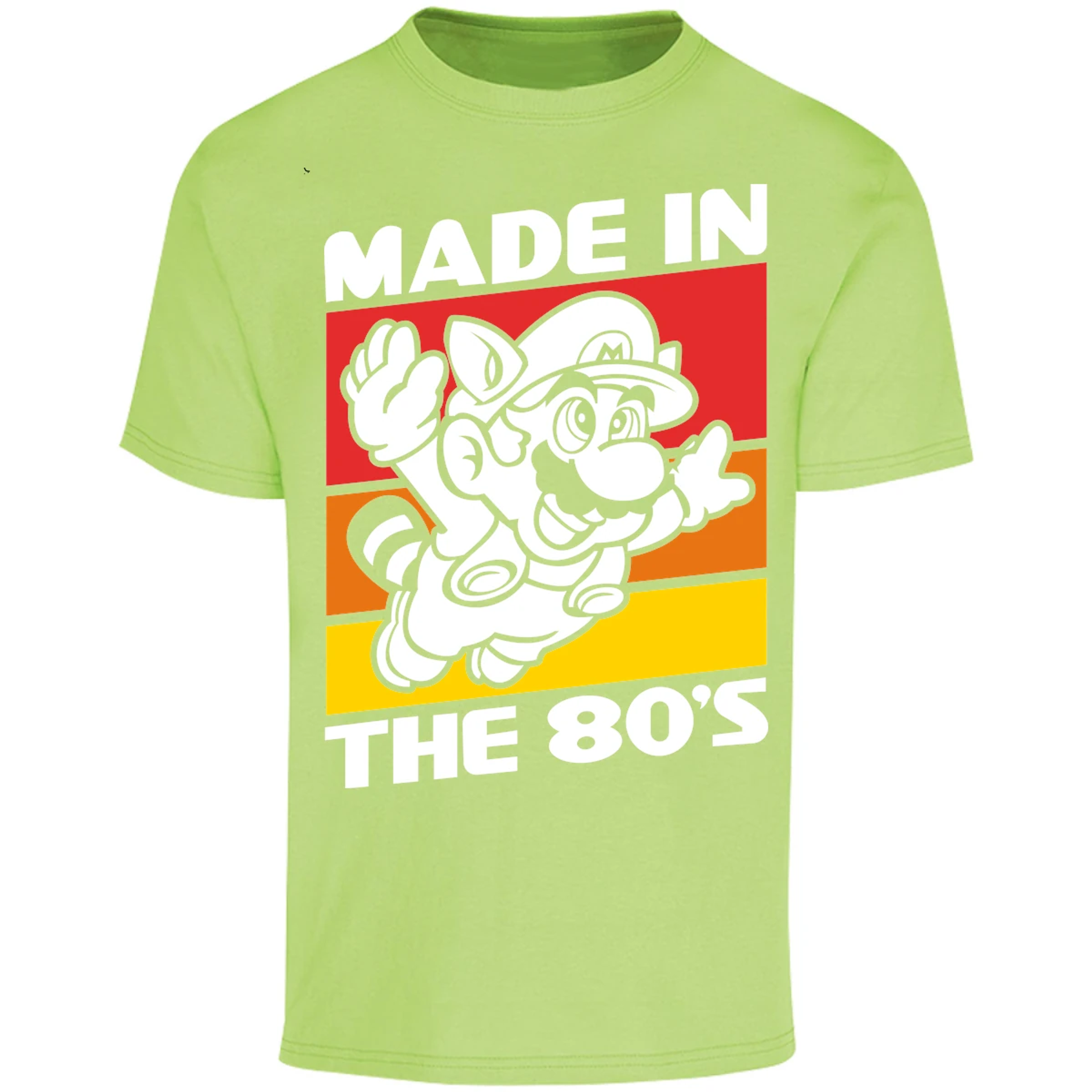 Playera Mario Bros Mario Bros 80s para Adulto 1