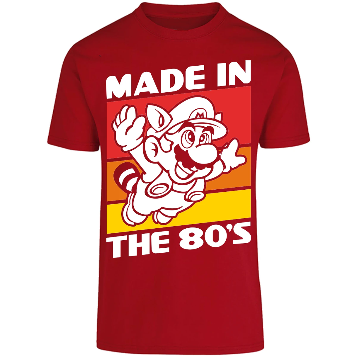 Playera Mario Bros Mario Bros 80s para Adulto 7