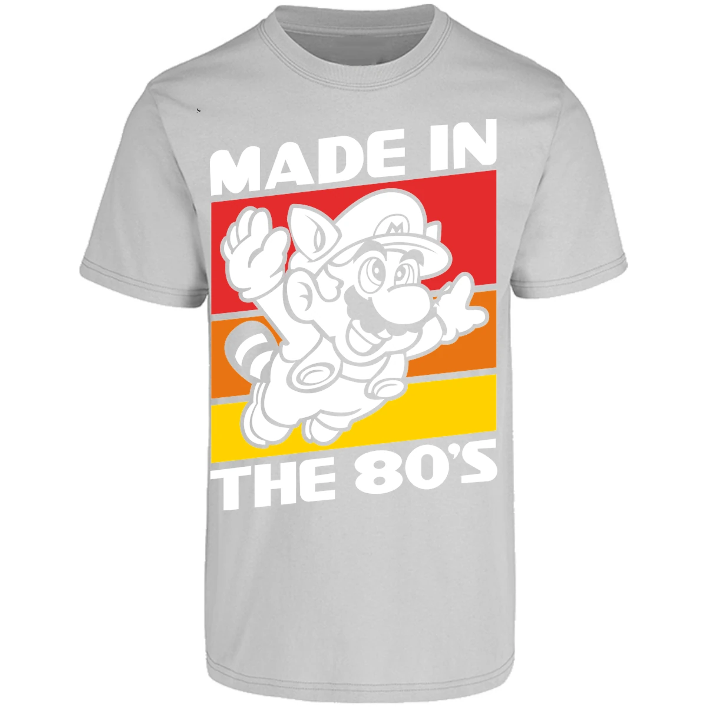 Playera Mario Bros Mario Bros 80s para Adulto 20