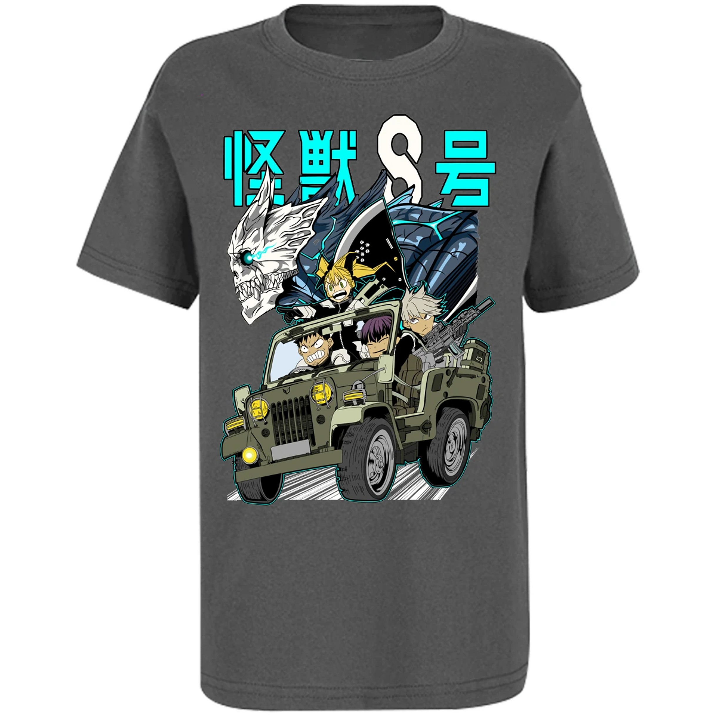 Playera Kaiju 8 Anime Kaiju 8 para Niño 3